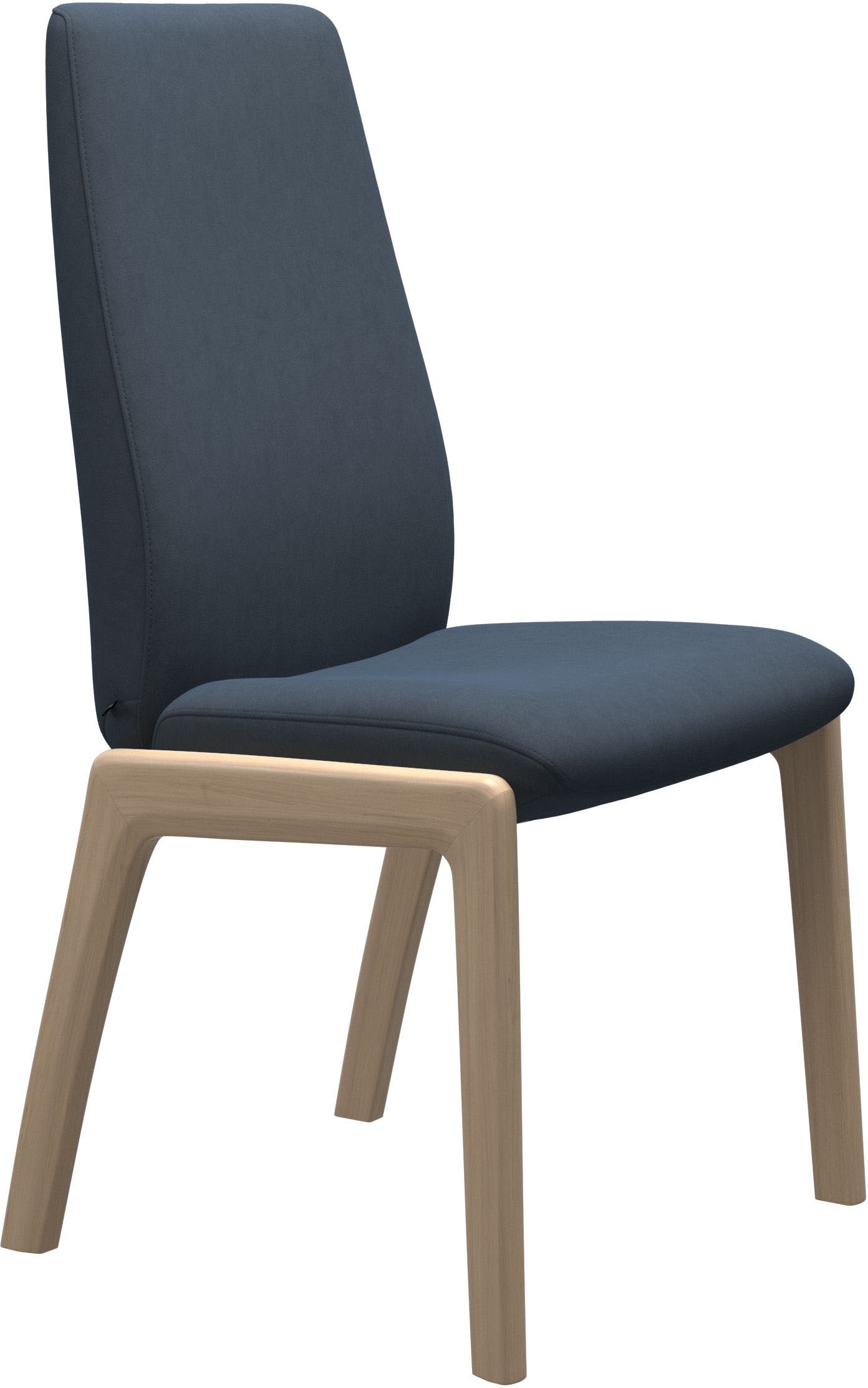Stressless® Polsterstuhl »Laurel«, Microfaser DINAMICA, High Back, Größe L, mit abgerundeten Beinen in Schwarz