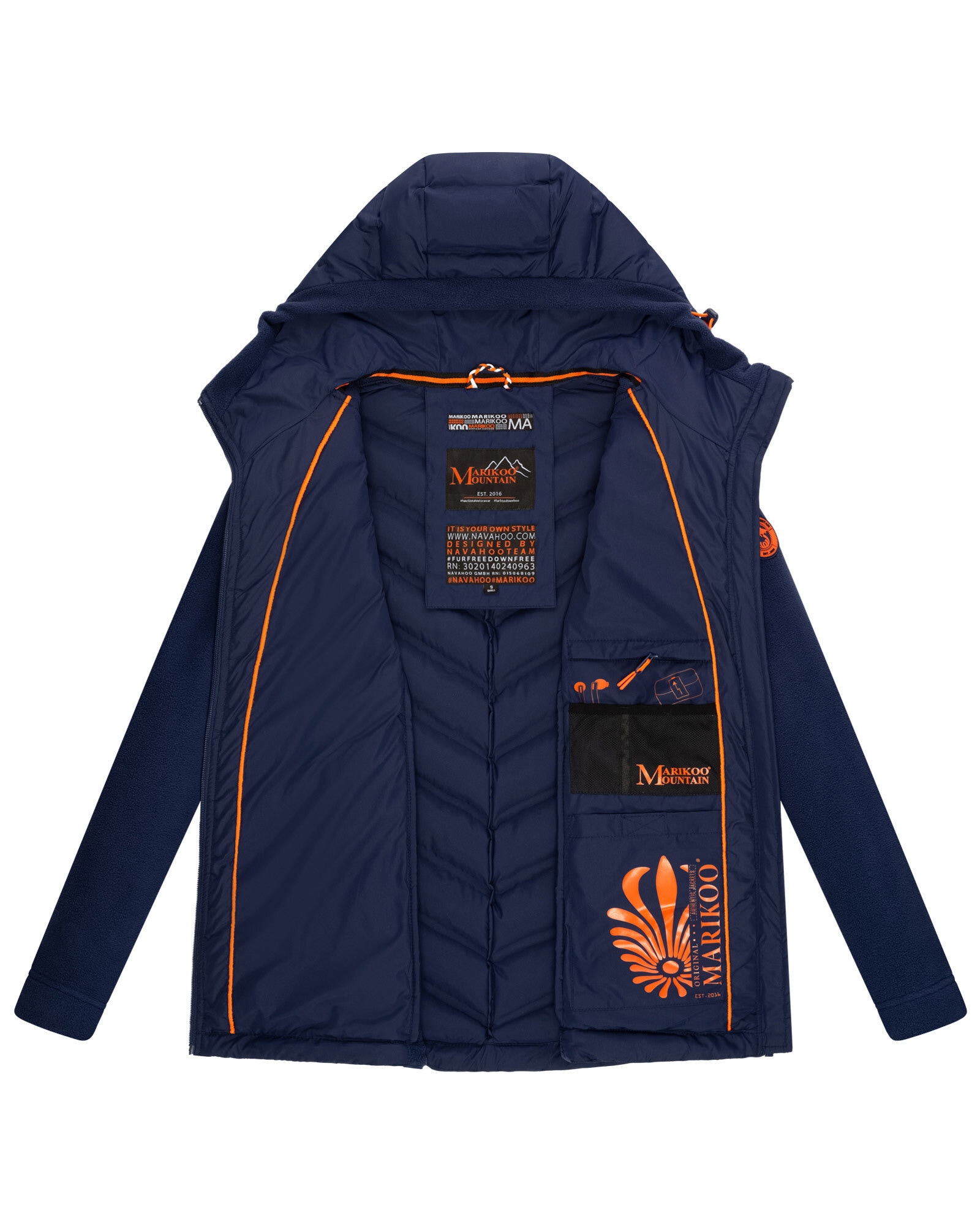 Marikoo Outdoorjacke »Marikoo Mountain Mount Haruna Damen Jacke B929«