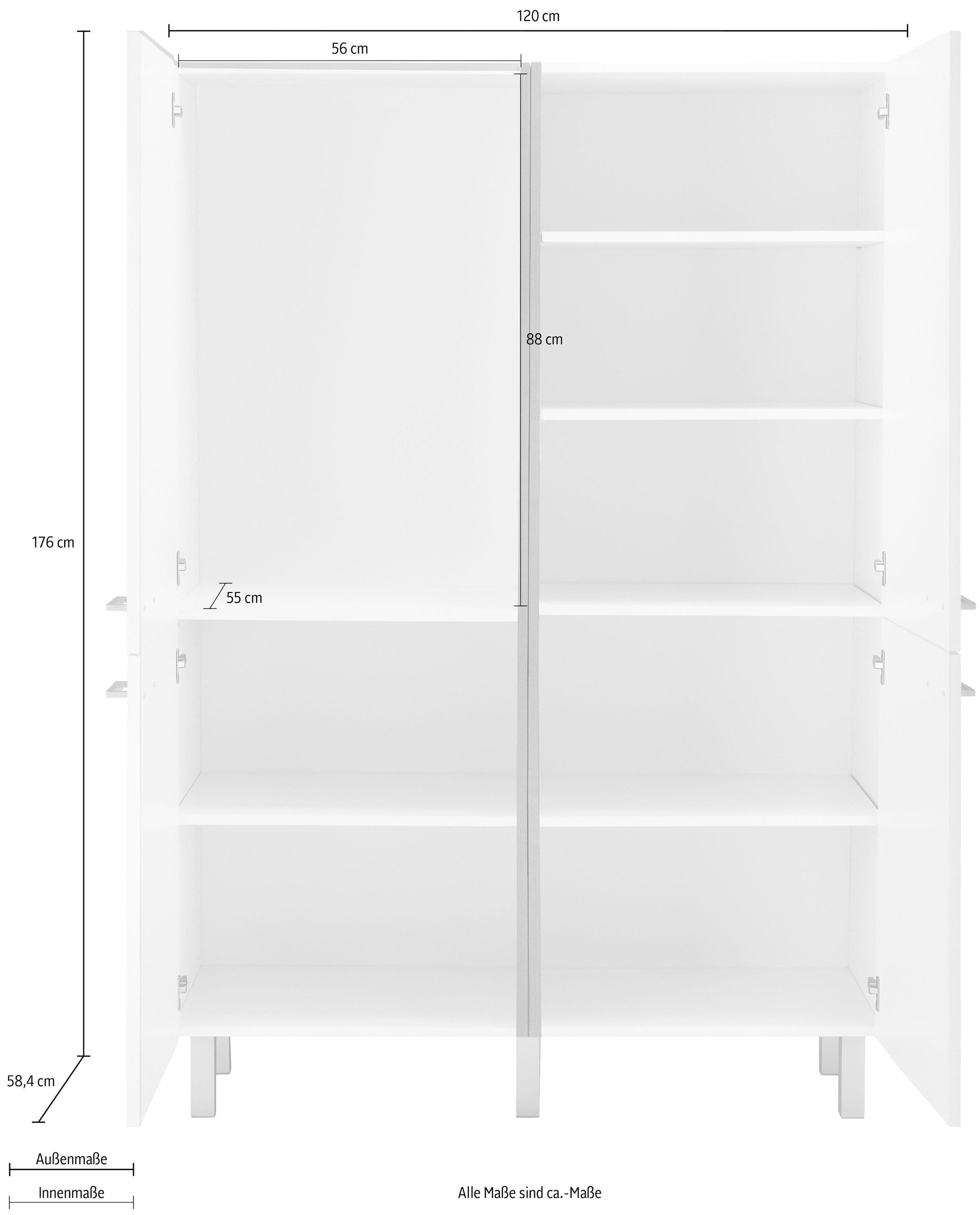 OPTIFIT Kühlumbauschrank »Tapa«, Modul, Breite 120 cm auf Rechnung  bestellen