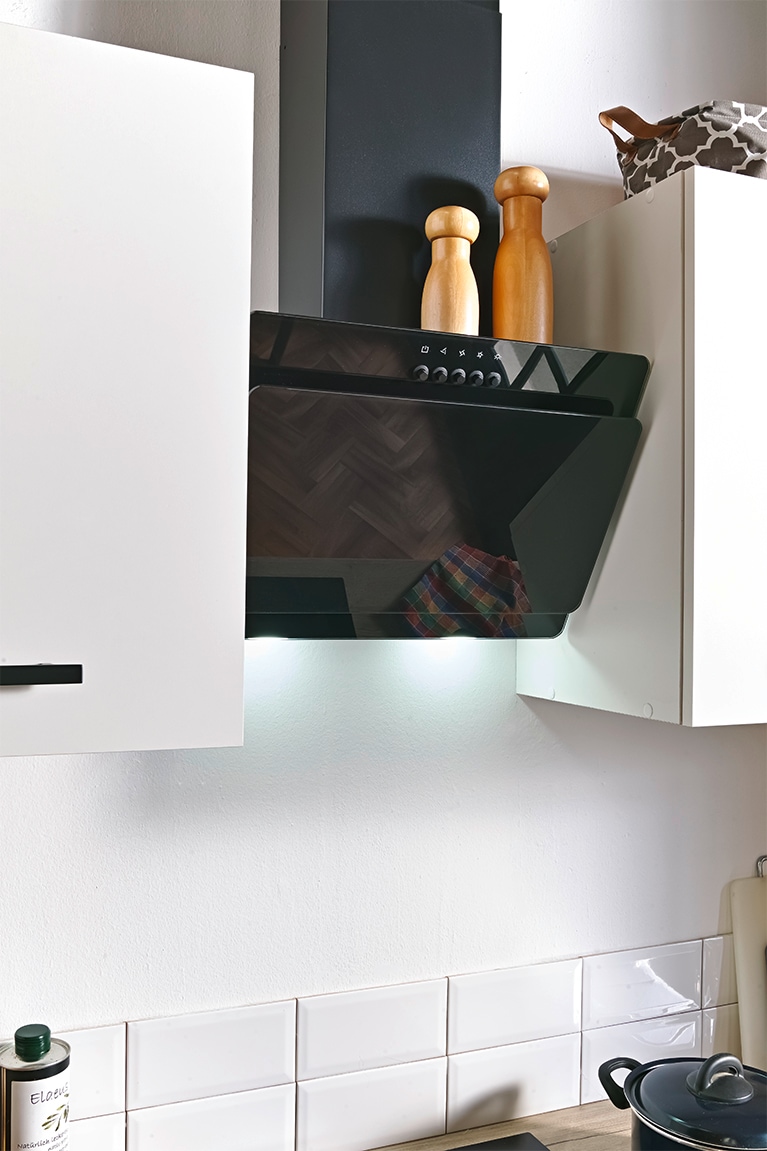 wiho Küchen Küchenzeile »Fortyfive, Breite 180 cm,« Soft-Close-Funktion in Schubkästen & Auszügen, höhenverstellbare Füße