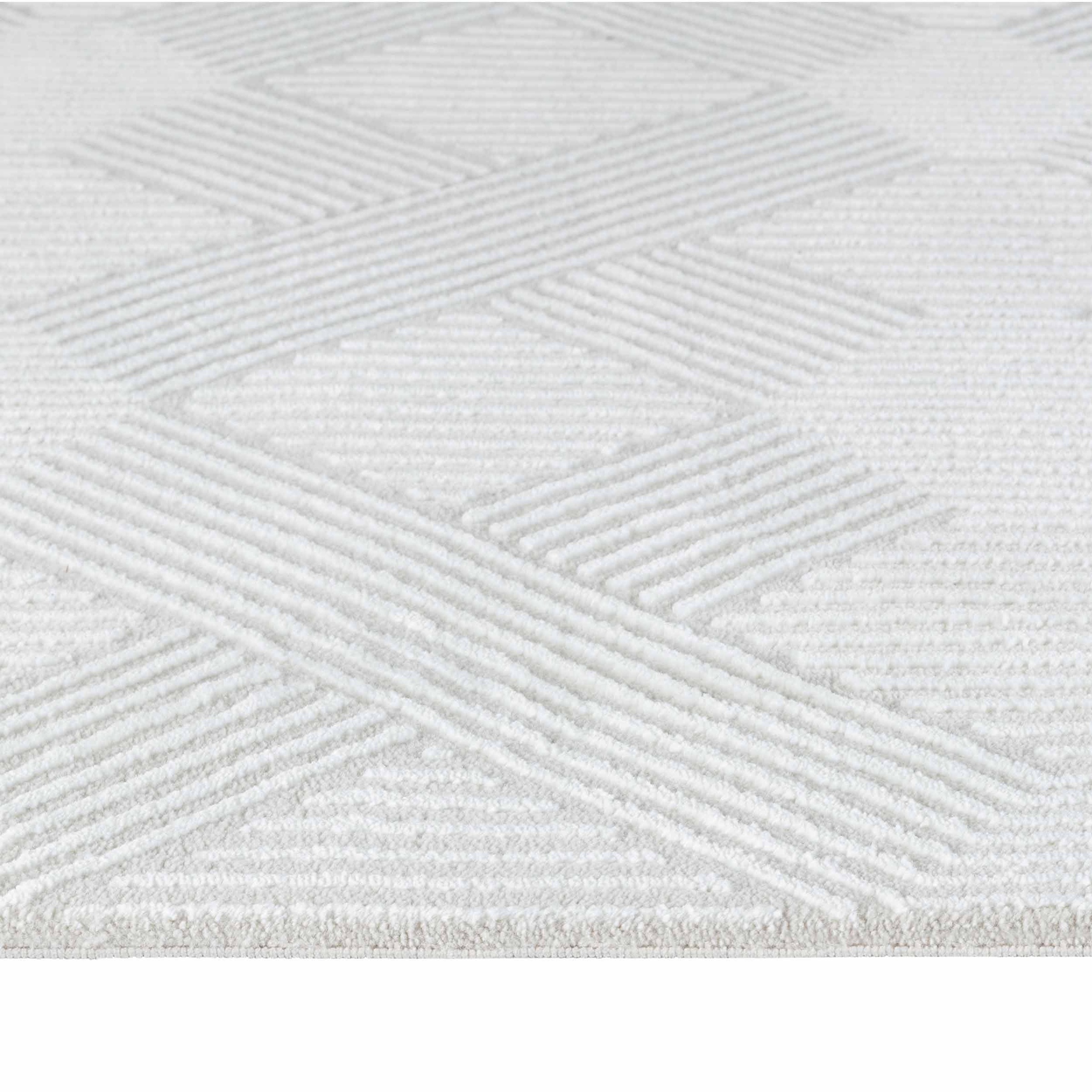 Sehrazat Teppich »Glory 220«, rechteckig, 10 mm Höhe, Wohnzimmer, Kurzflor, Hoch-Tief-Struktur