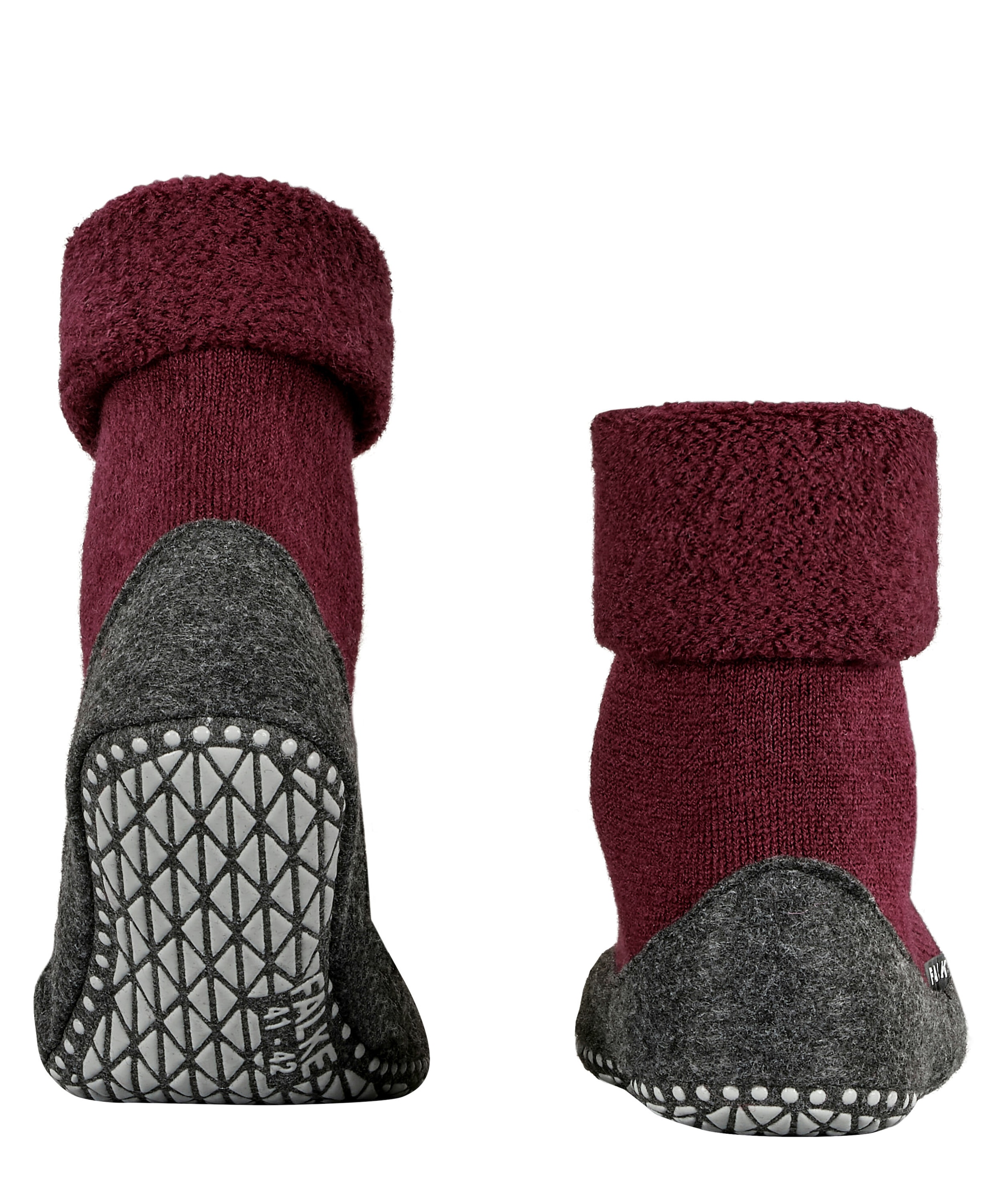 FALKE Haussocken »Cosyshoe« mit Merinowolle & rutschhemmender Sohle, atmungsaktiv
