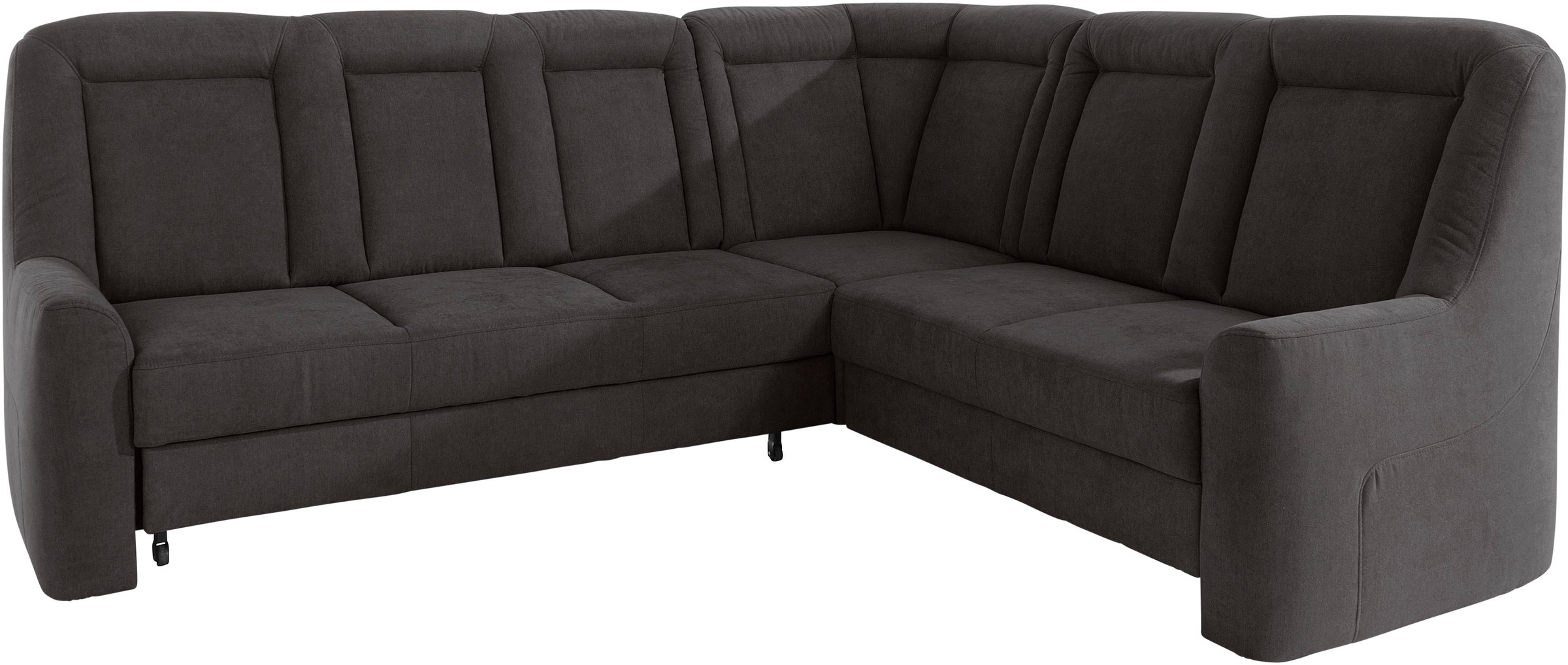 sit&more Ecksofa »Melissa L-Form«, klassisches Polsterprogramm, wahlweise Bettfunktion und Schubkasten