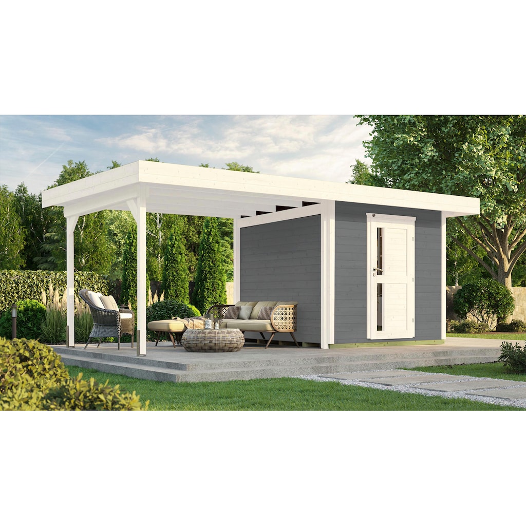 weka Gartenhaus »Designhaus 172 B«, (Set)