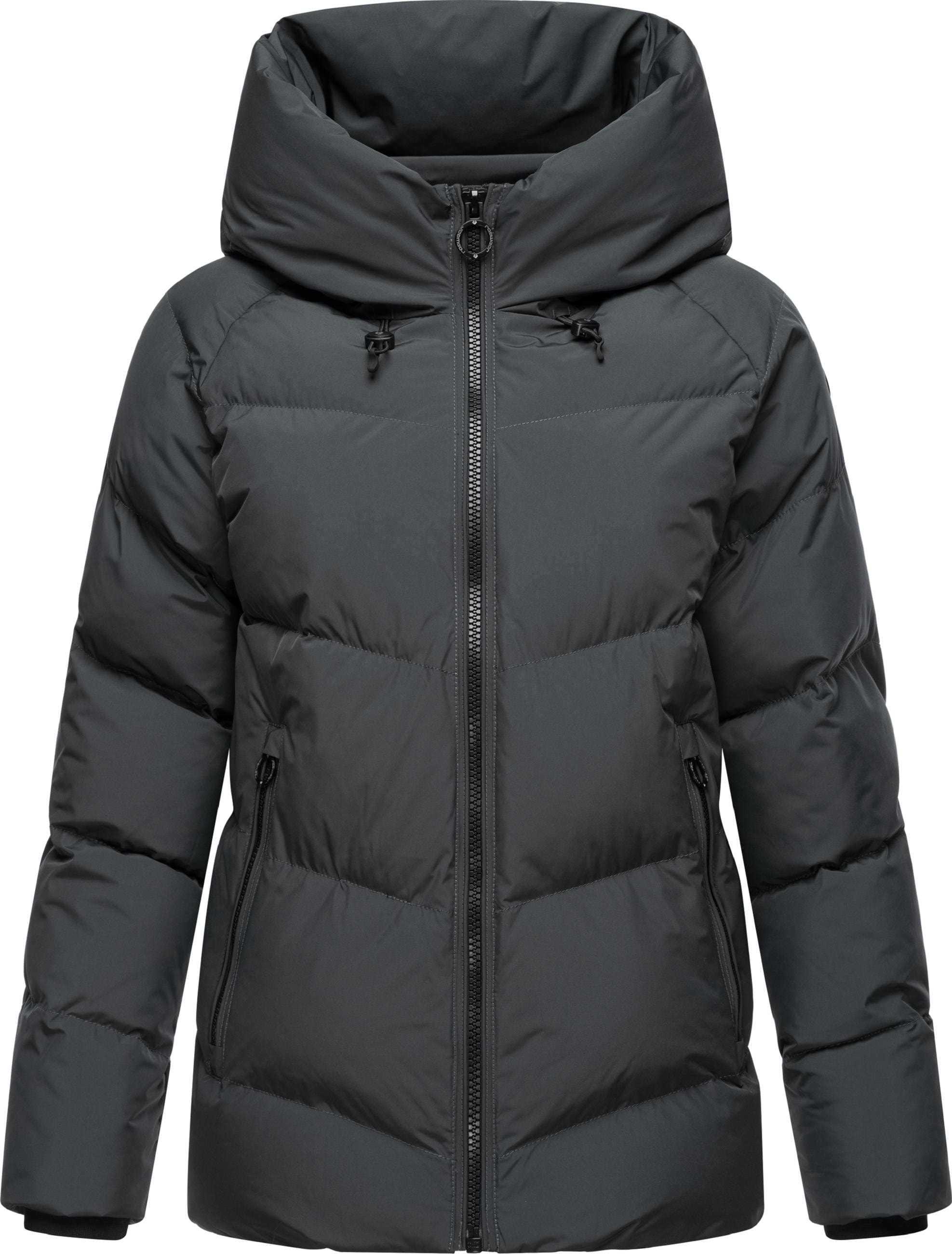 Steppjacke »Steppjacke Cessi«, mit Kapuze, Gesteppte Damen Winterjacke mit großer Kapuze