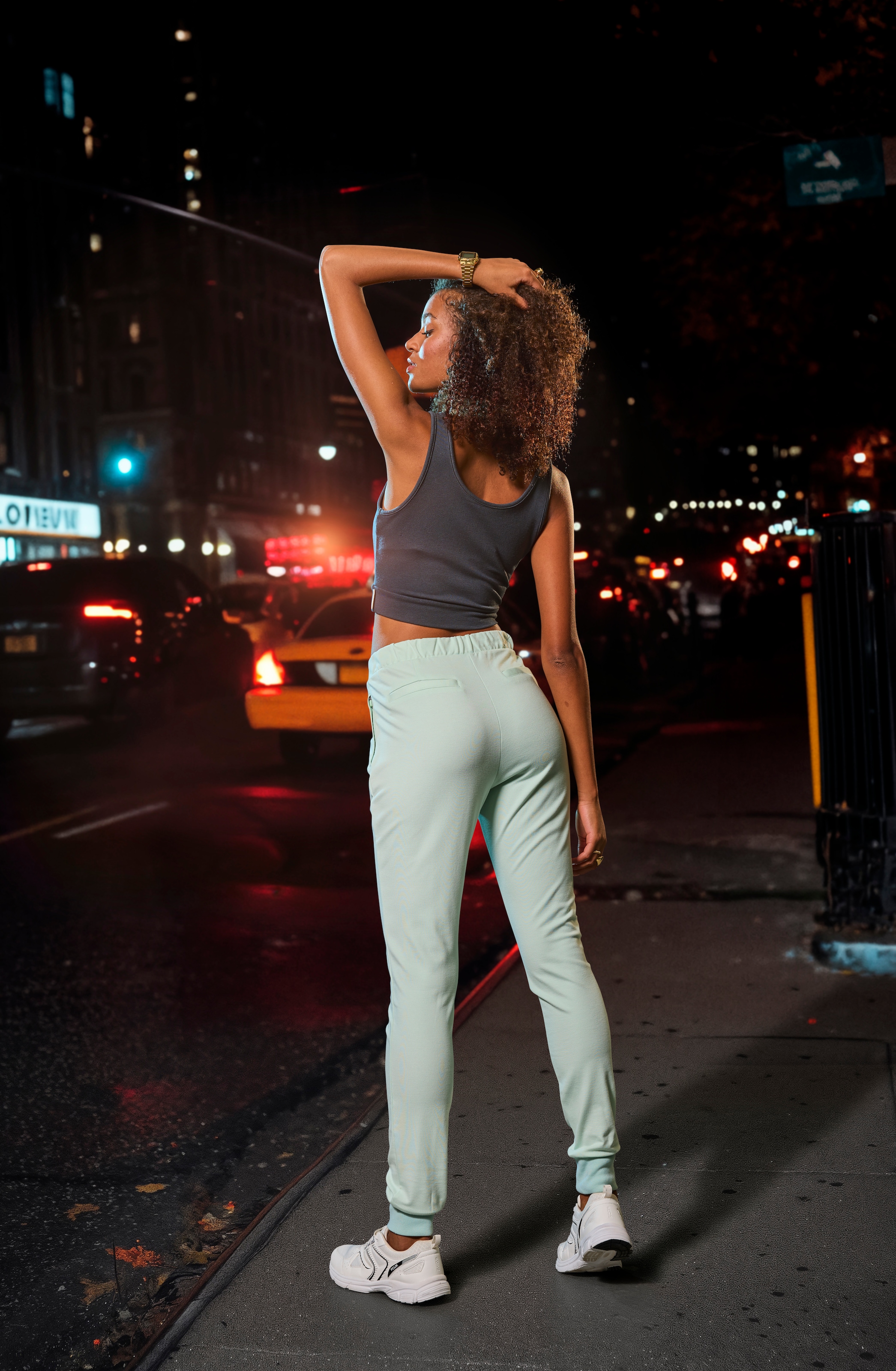 French Connection Loungepants, schmale sportive Form, weich fließend