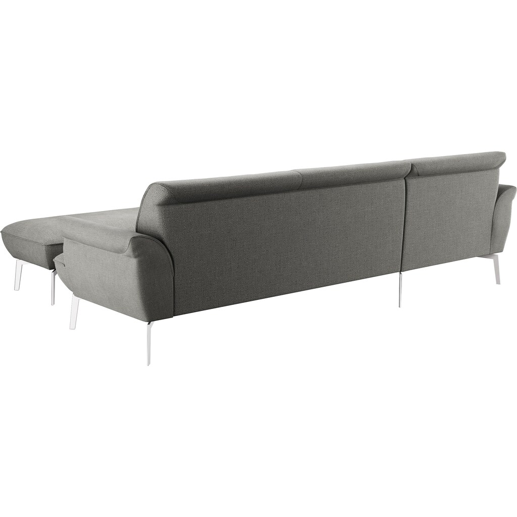 himolla Ecksofa »himolla 9900«, (mit Hocker)