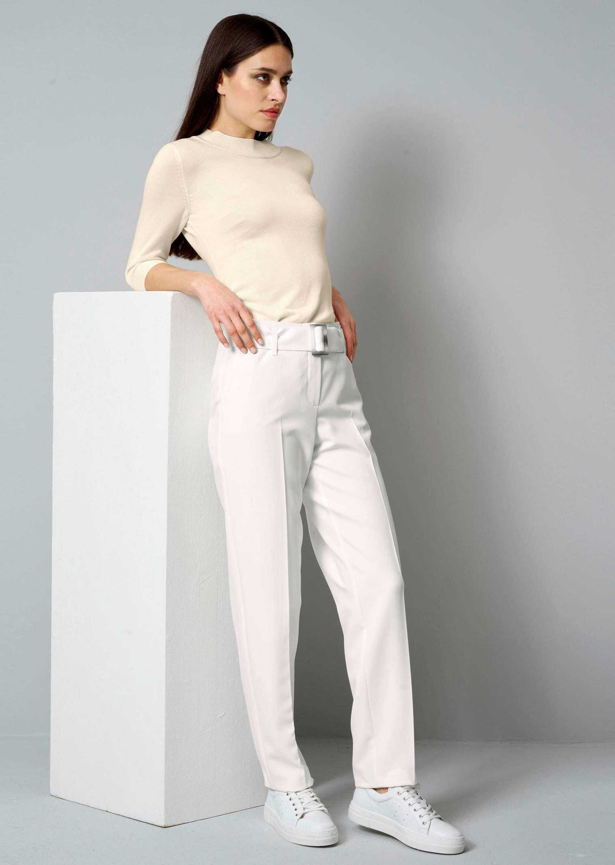 Alba Moda Stoffhose »Hose Hose mit Gürtel«