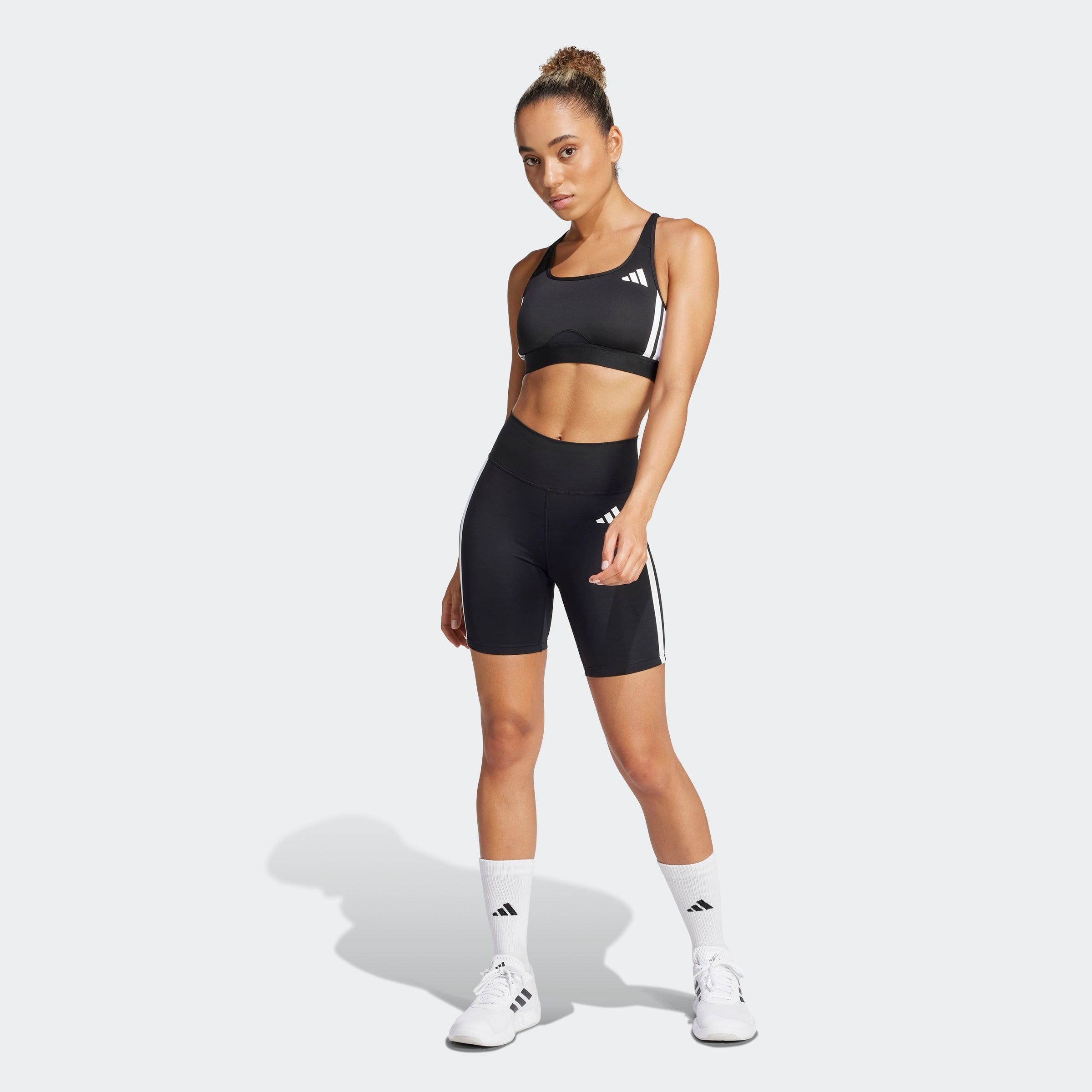 adidas Performance Shorts »OPTIME ESSENTIALS 3-STRIPES LEGGINGS«
