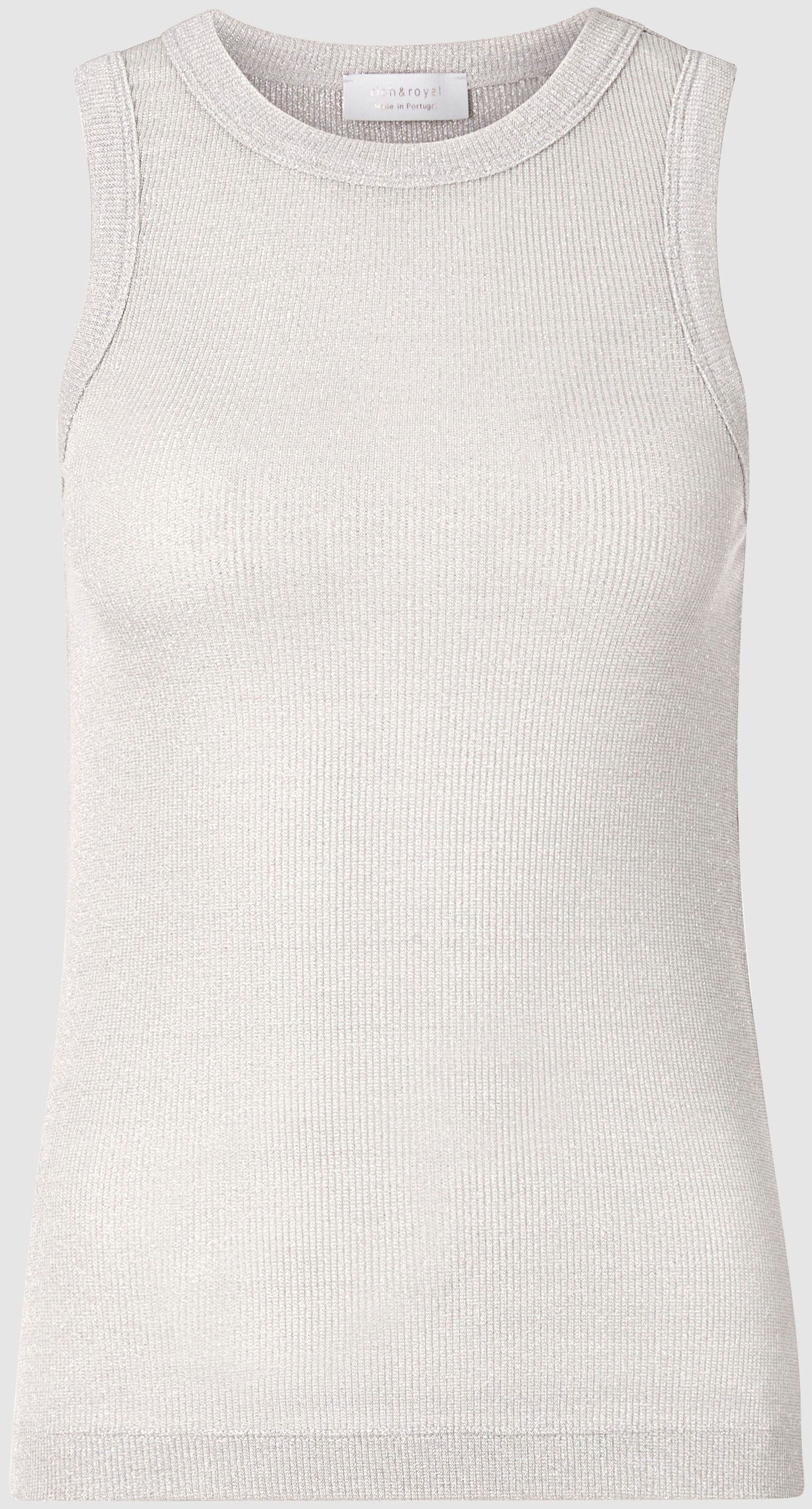 RICHROYAL Shirttop, aus schimmerndem Material
