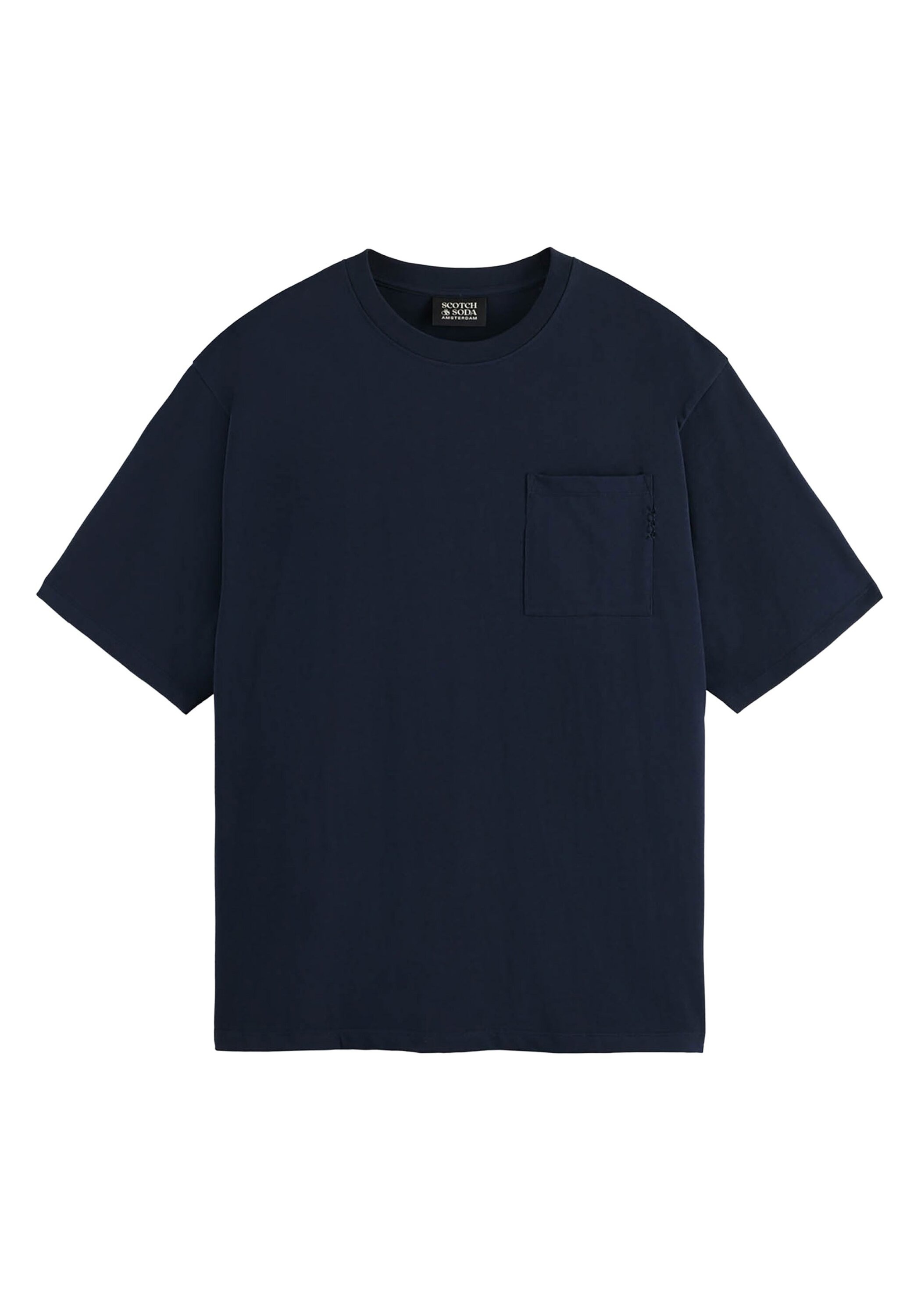 Scotch & Soda T-Shirt »T-Shirt Core 3 Crosses Loose Fit Pocket T-Shirt 1er Pack« 1 tlg.