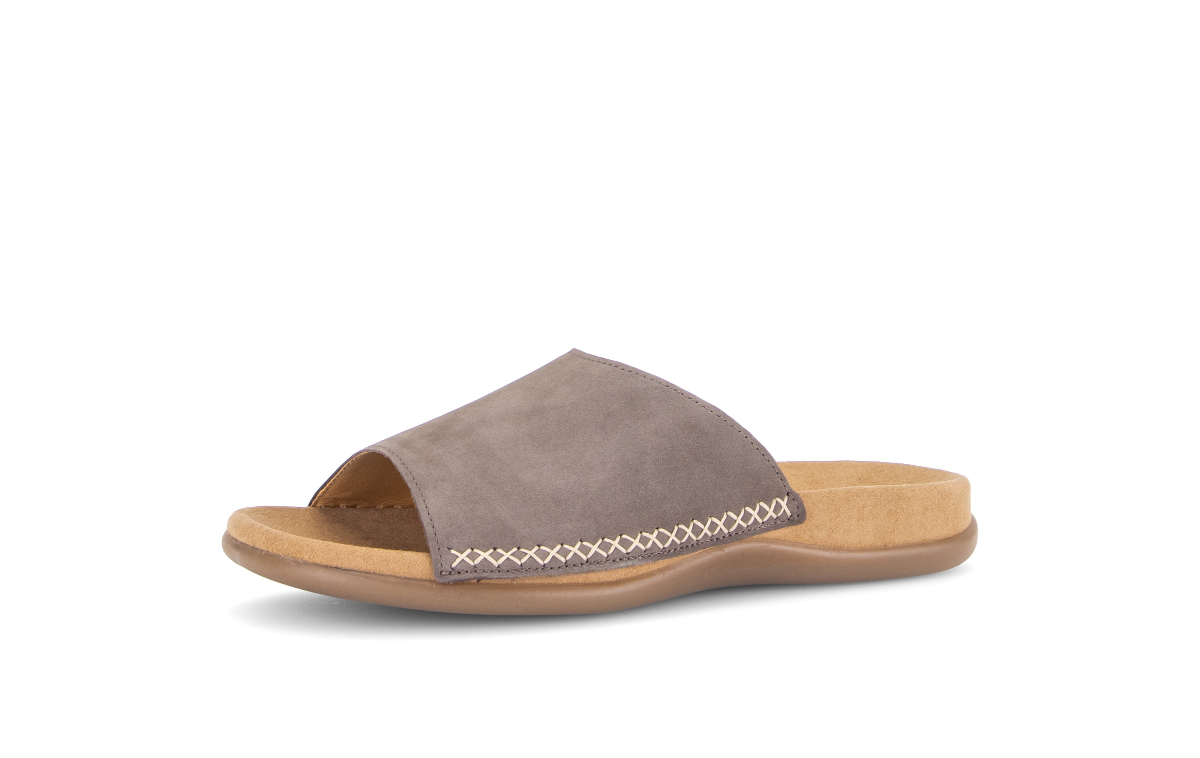 Gabor Pantolette  Sommerschuh, Schlüpfschuh mit Kontrastnähten