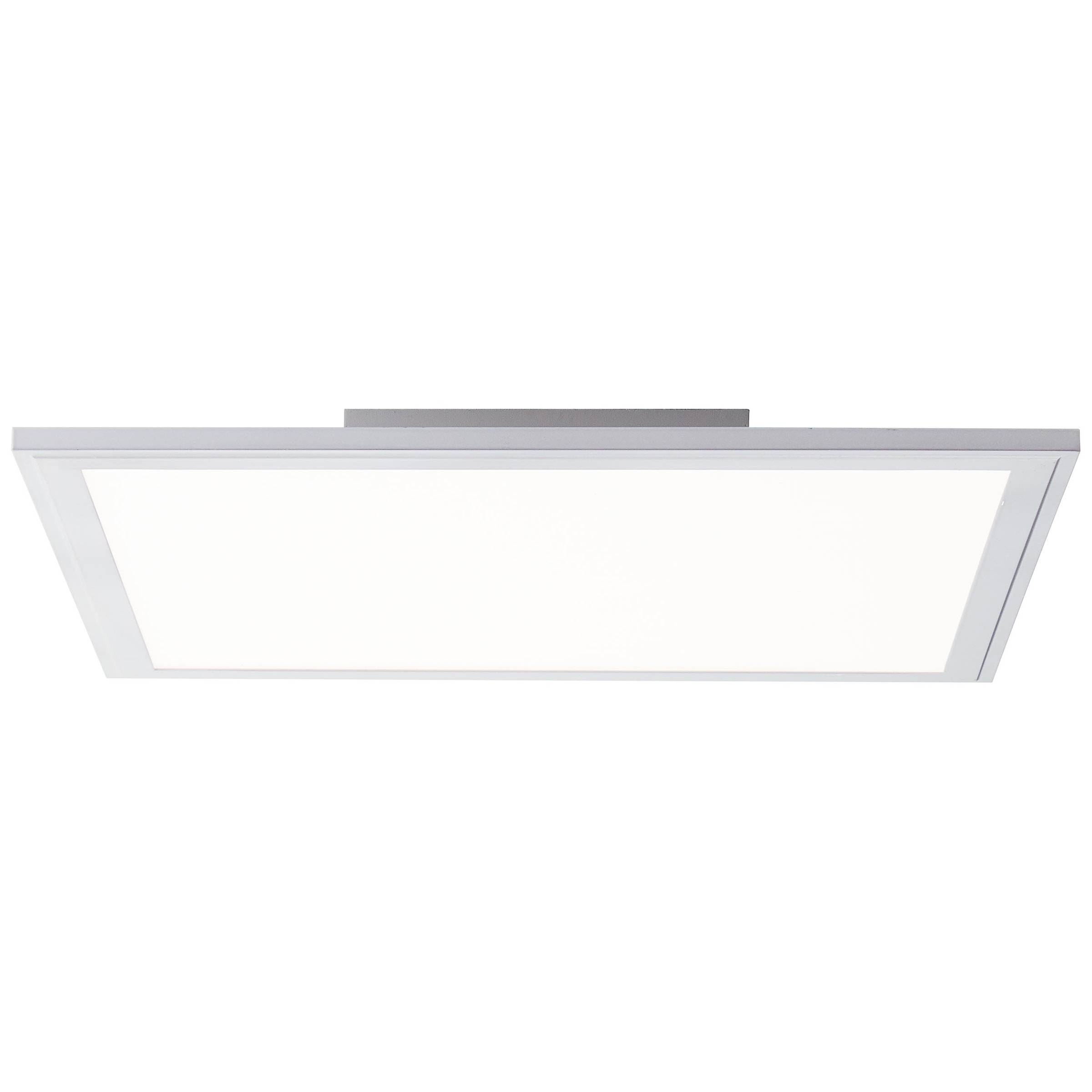 LED Panel »Flat«, 1 flammig, LED Deckenlampe 40x40cm silber