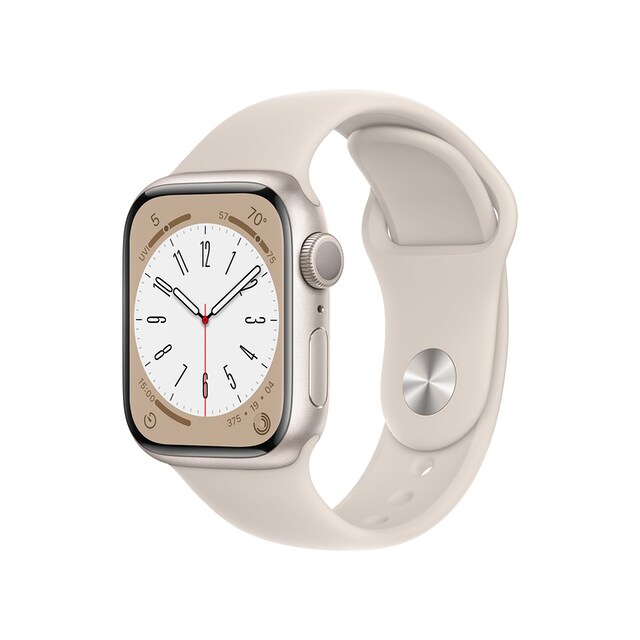 Apple Smartwatch »Series 8, GPS, Aluminium-Gehäuse«, (Watch OS) ➥ 3 Jahre  XXL Garantie | UNIVERSAL