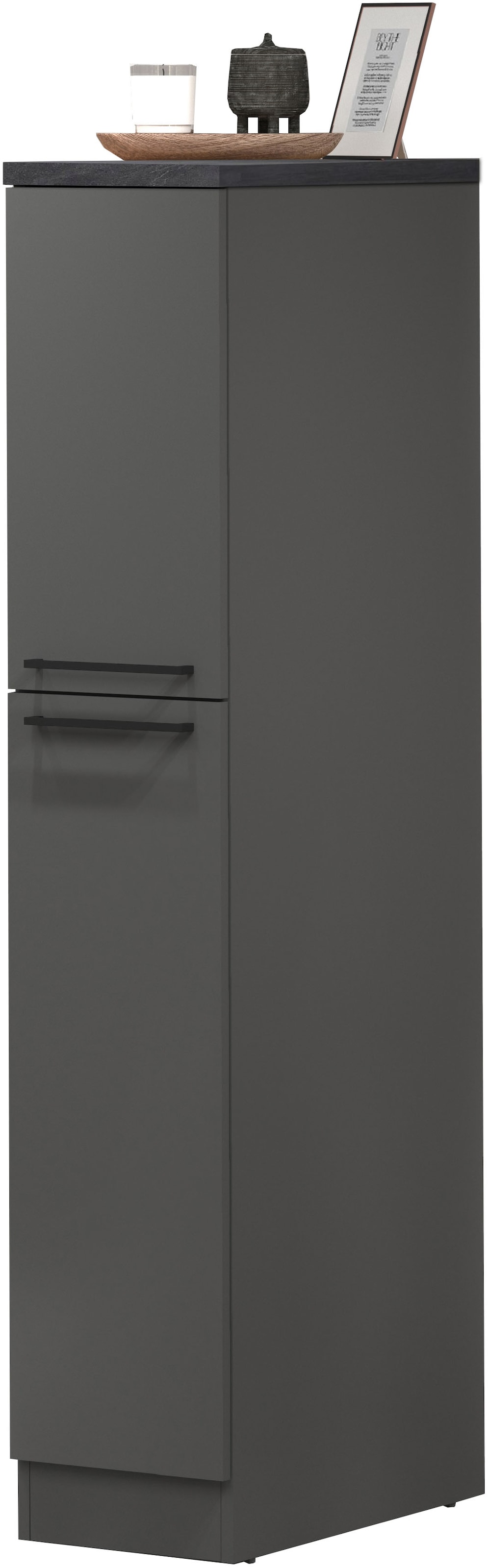 KOCHSTATION Apothekerschrank »KS-Sole« Breite 30 cm, 2 Auszüge, 4 Fächer