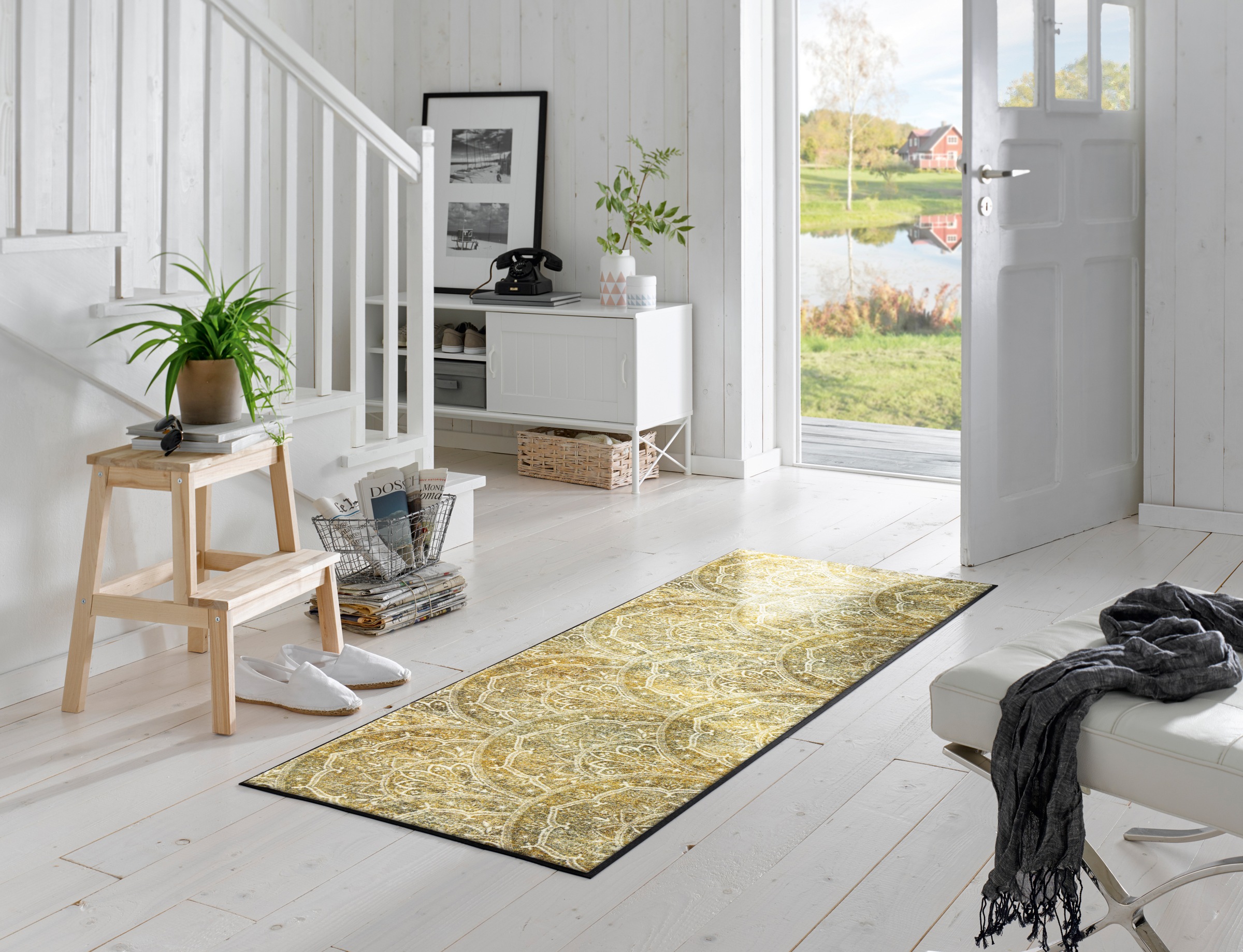 wash+dry by Kleen-Tex Läufer »Filigree« rechteckig 7 mm Höhe