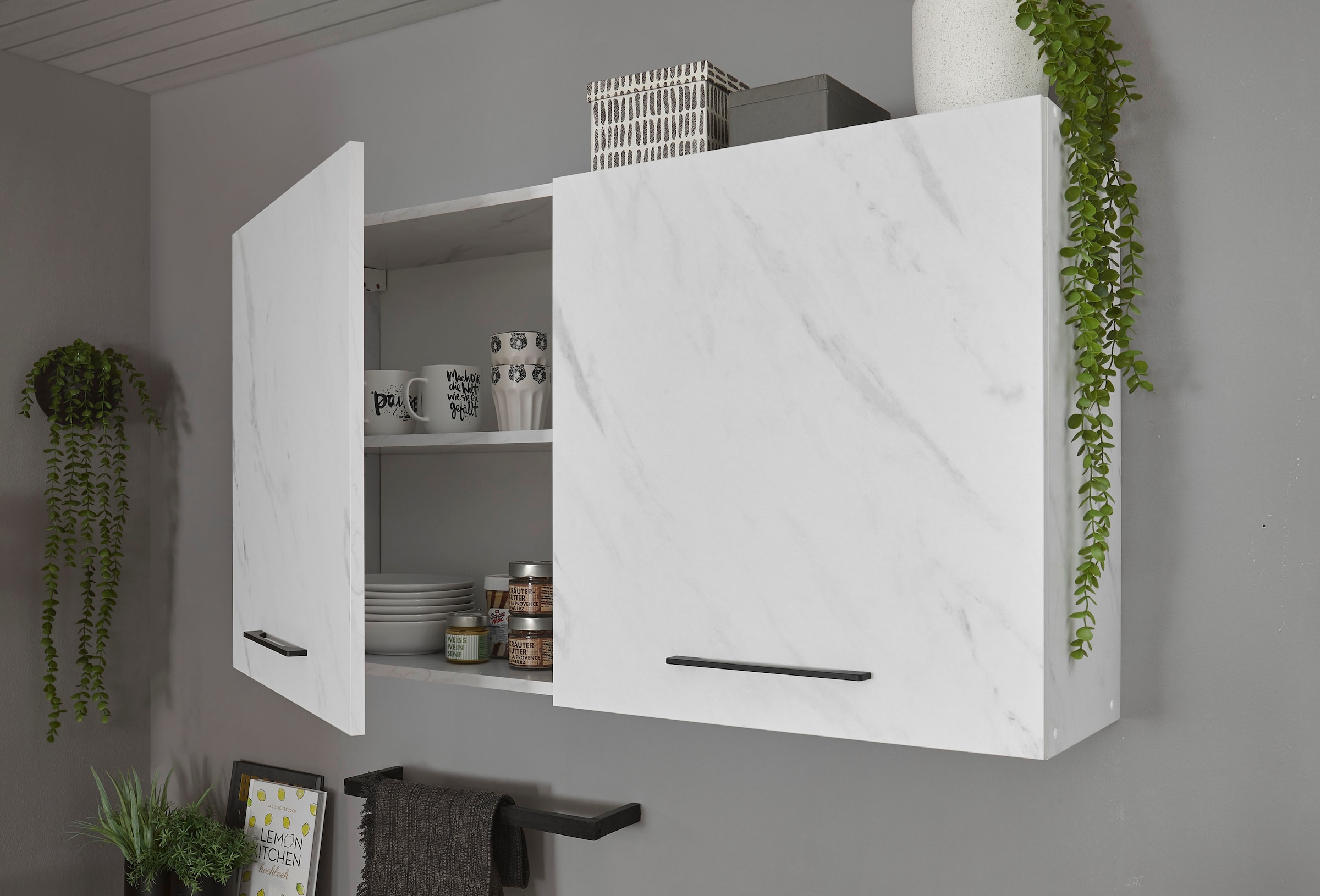 BASIC by Balculina Winkelküche »Yorki«, Stellmaße B/T 320x175/60 cm, wahlweise mit E-Geräten