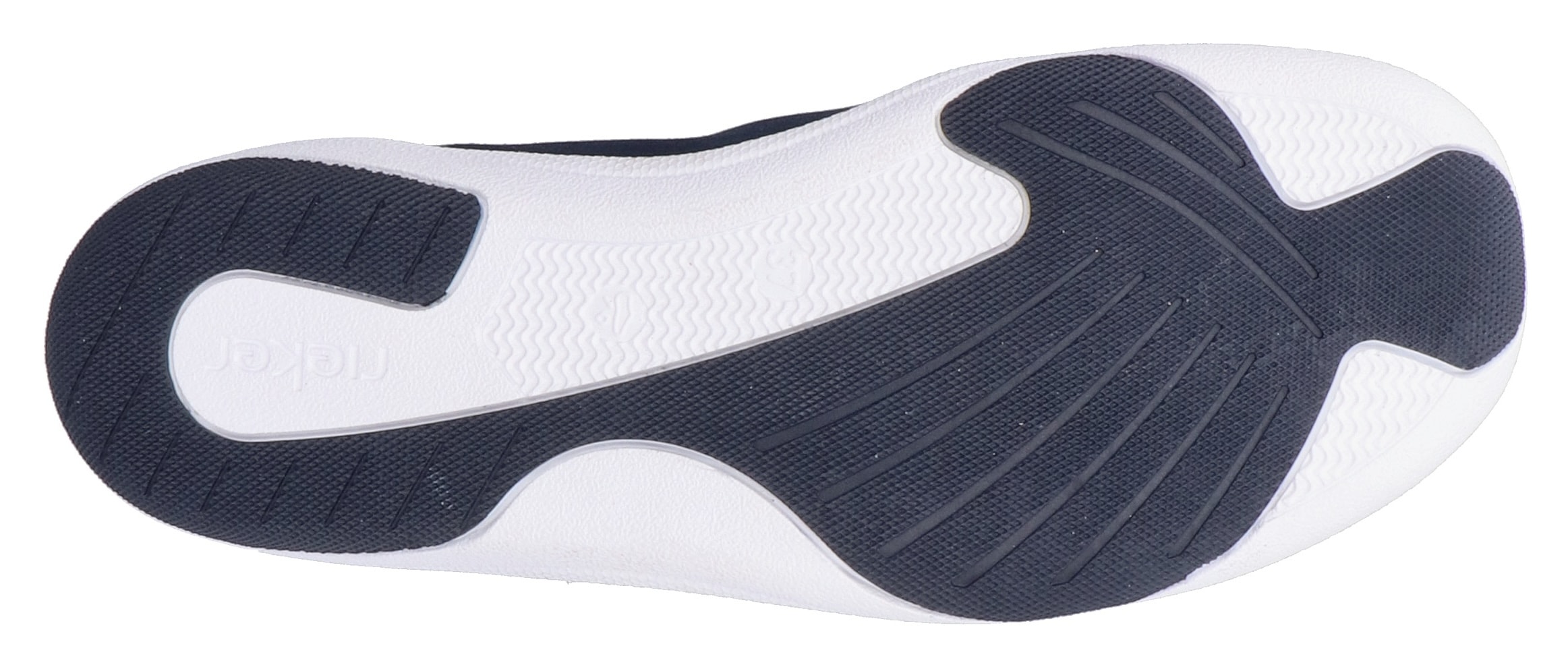 Rieker Ballerina, Slip-on Sneaker, Slipper, Schlupfschuh in veganer Verarbeitung