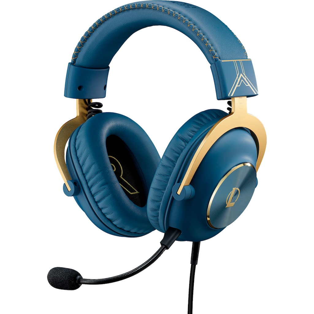 Logitech G Gaming-Headset »PRO X - LOL-WAVE2 - EMEA«, Mikrofon abnehmbar