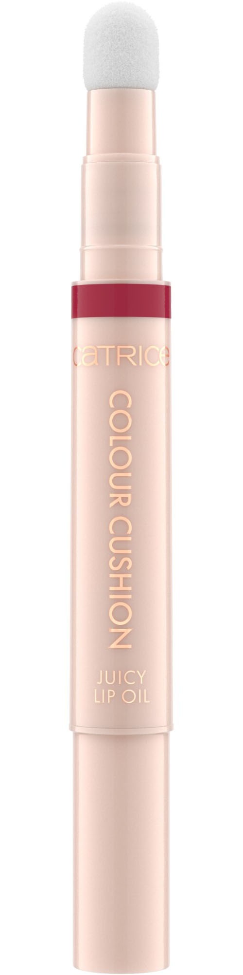 Catrice Lipgloss »Colour Cushion Juicy Lip Oil«, (Set, 3 tlg.), Perfekt für einen eleganten, dezenten Alltags-Glamour-Look