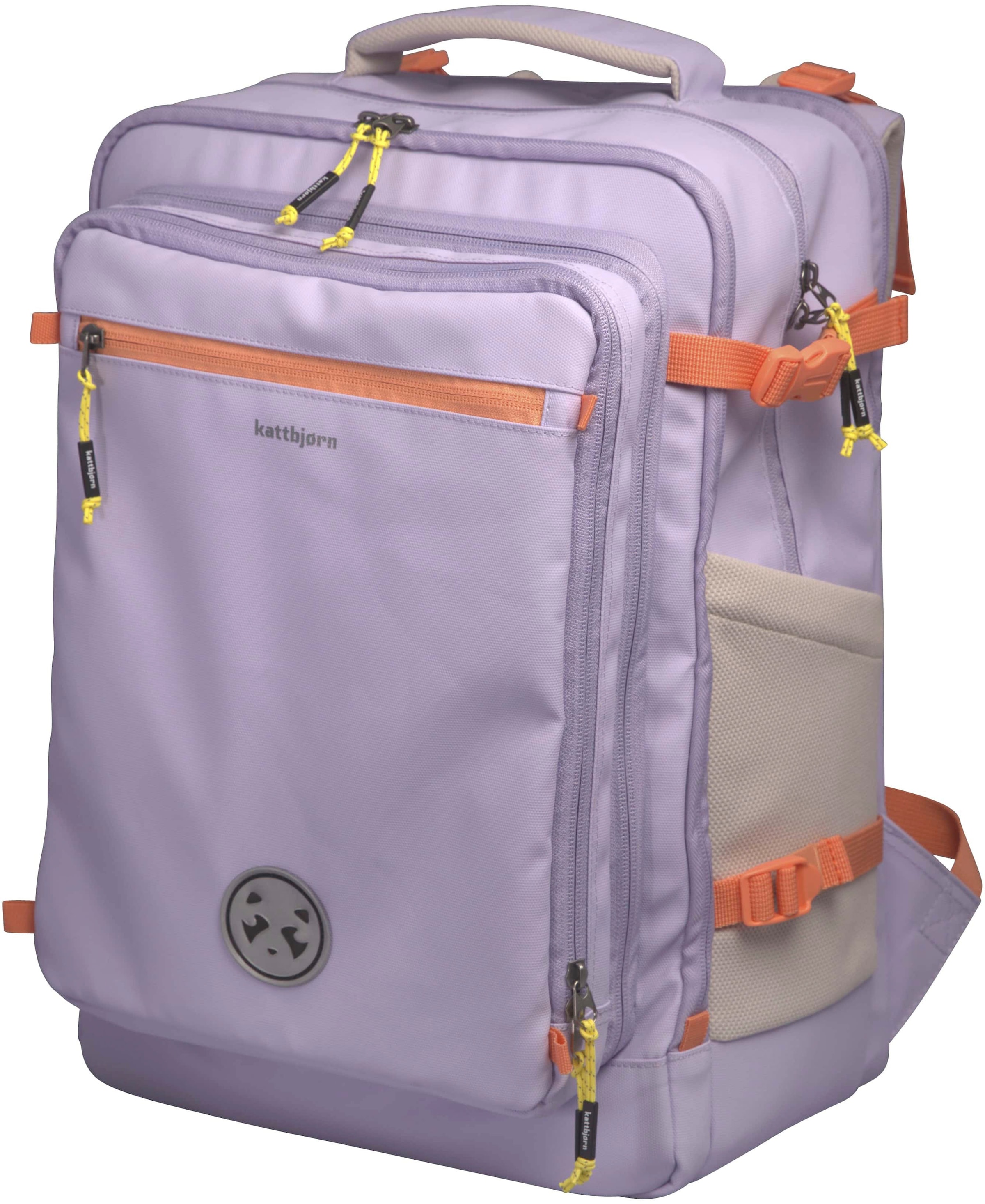 Schulrucksack aus recyceltem Power«, Purple KATTBJØRN Laptopfach; alle bei Innen- PET ♕ und Außenstoffe mit »Classic,