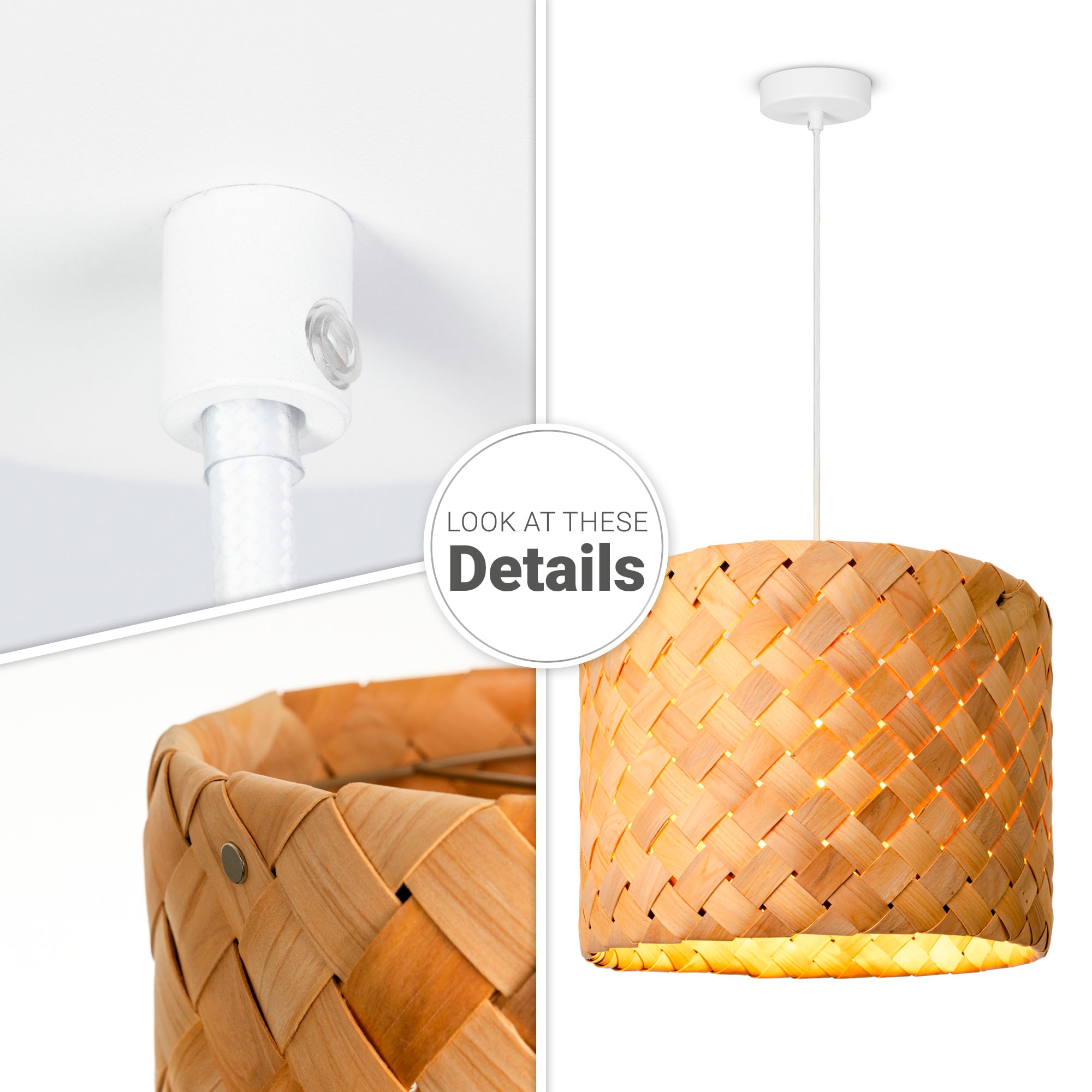 Paco Home Pendelleuchte »HUGO PD1« E27