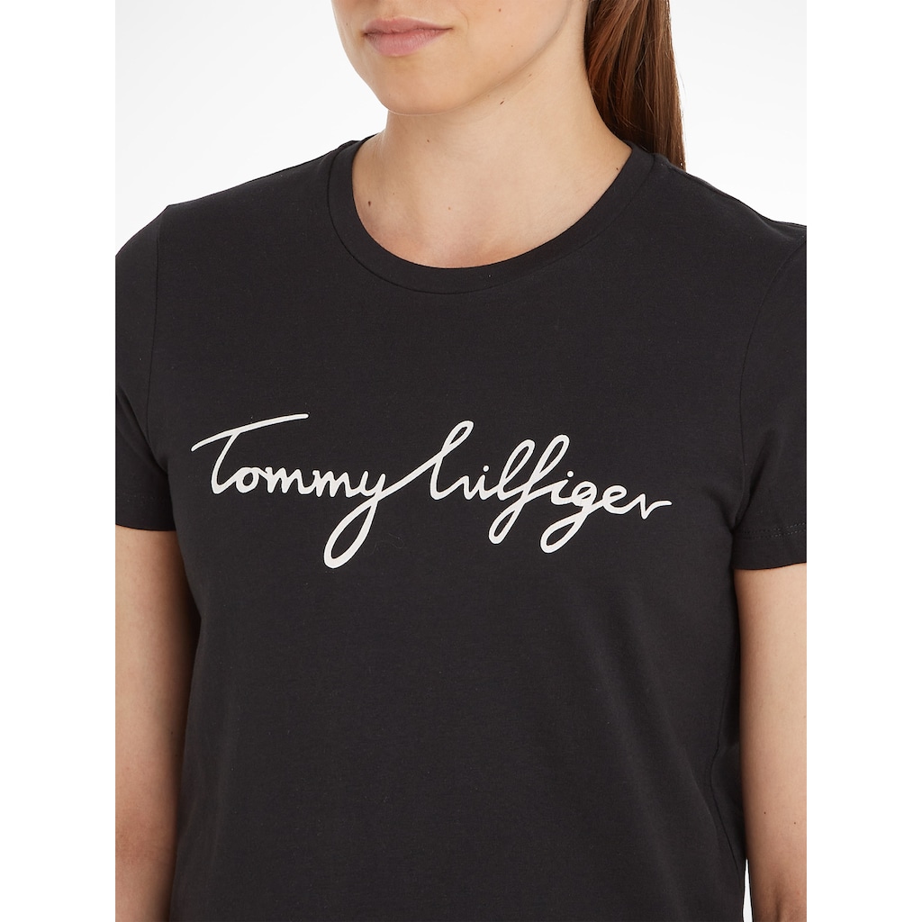 Tommy Hilfiger T-Shirt »HERITAGE CREW NECK GRAPHIC TEE«