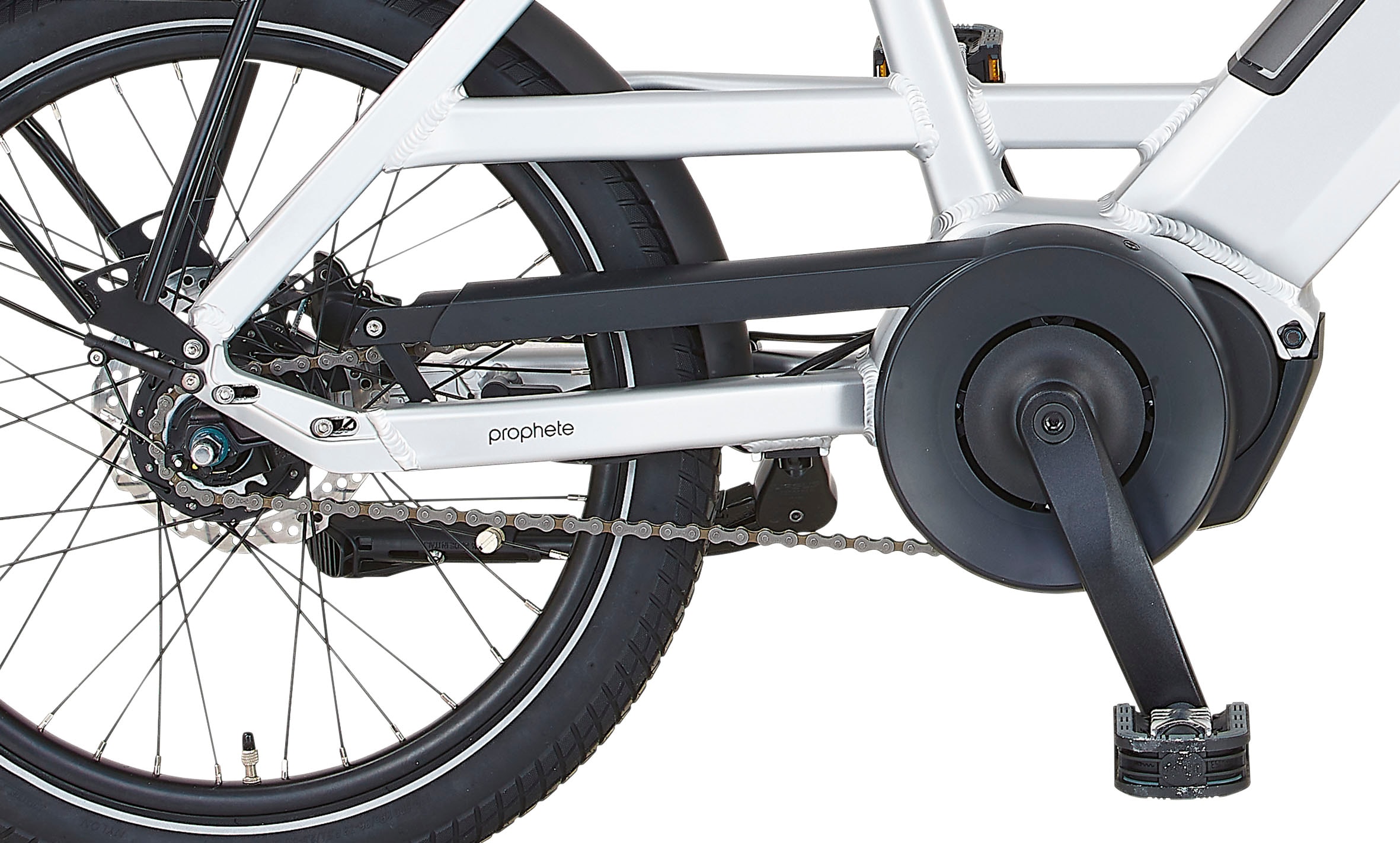 Prophete »Urbanicer 3.8« 7 Gang Shimano Nexus Schaltwerk Nabenschaltung Mittelmotor 250 W Pedelec, Elektrofahrrad für Damen und Herren