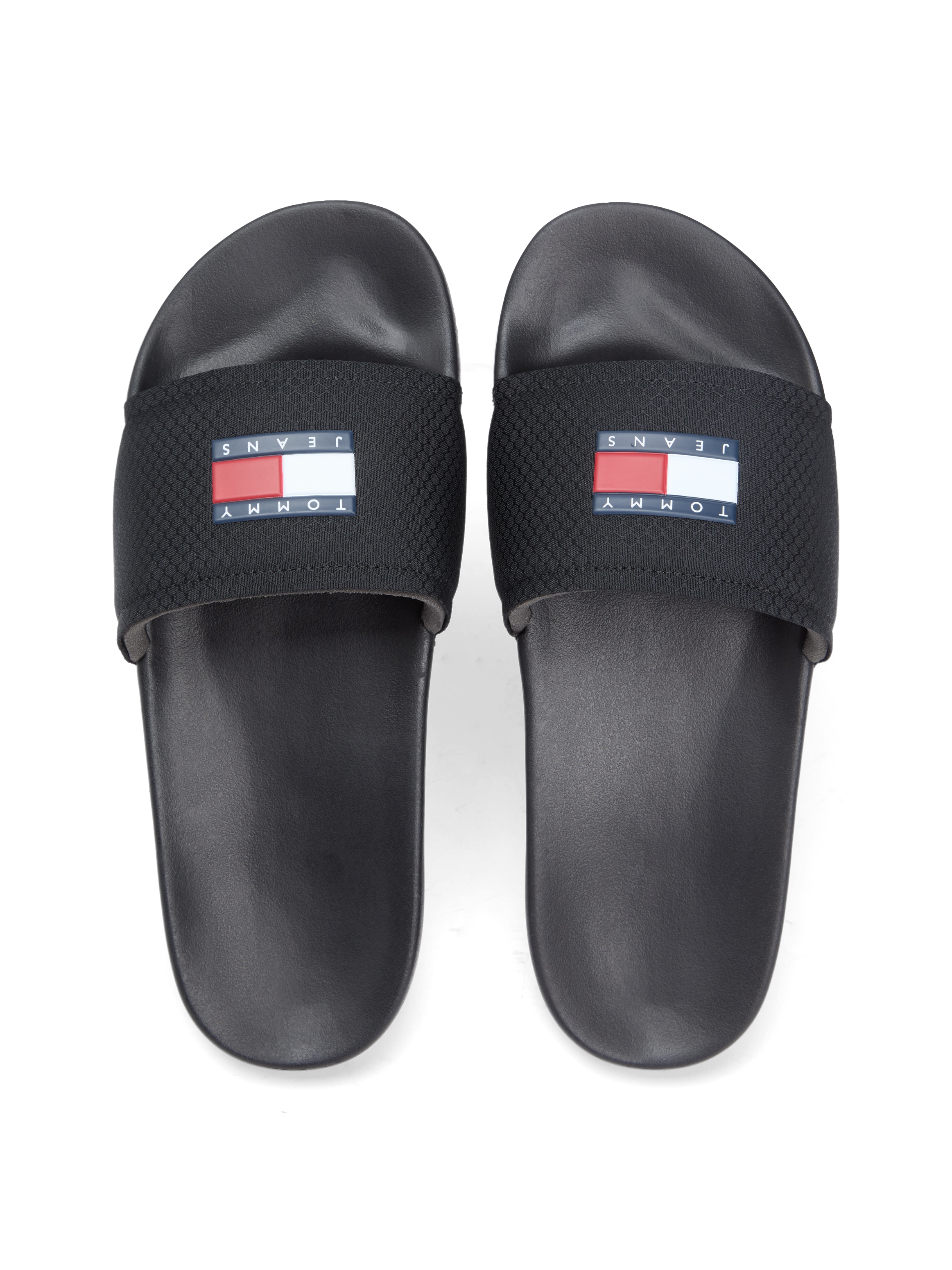 Tommy Jeans Pantolette »TJM POOL SLIDE«  , Sommerschuh, Badeschuh, Hausschuh mit Logoschriftzug