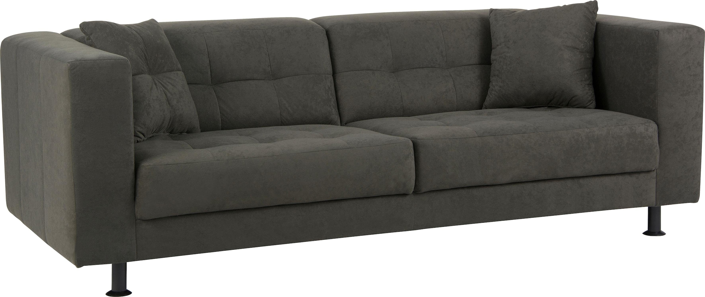 Home affaire 3-Sitzer »Bengo« mit Steppung im Sitz- und Rückenbereich, incl. Zierkissen