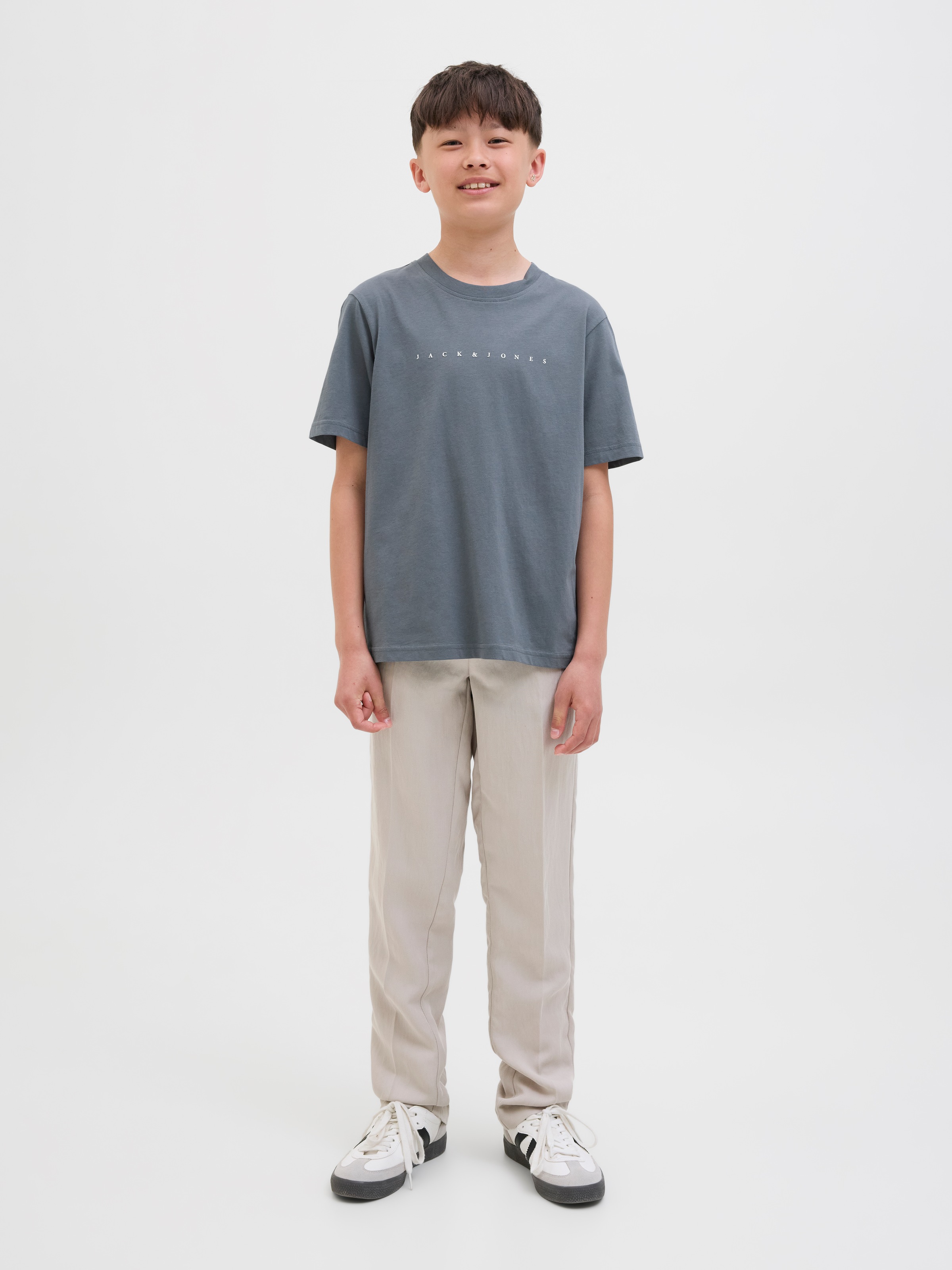 Jack & Jones Junior Kurzarmshirt »JJESTAR lässig, weich, atmungsaktiv, stylisch«, bedruckt, casual, relaxed fit, Rundhals