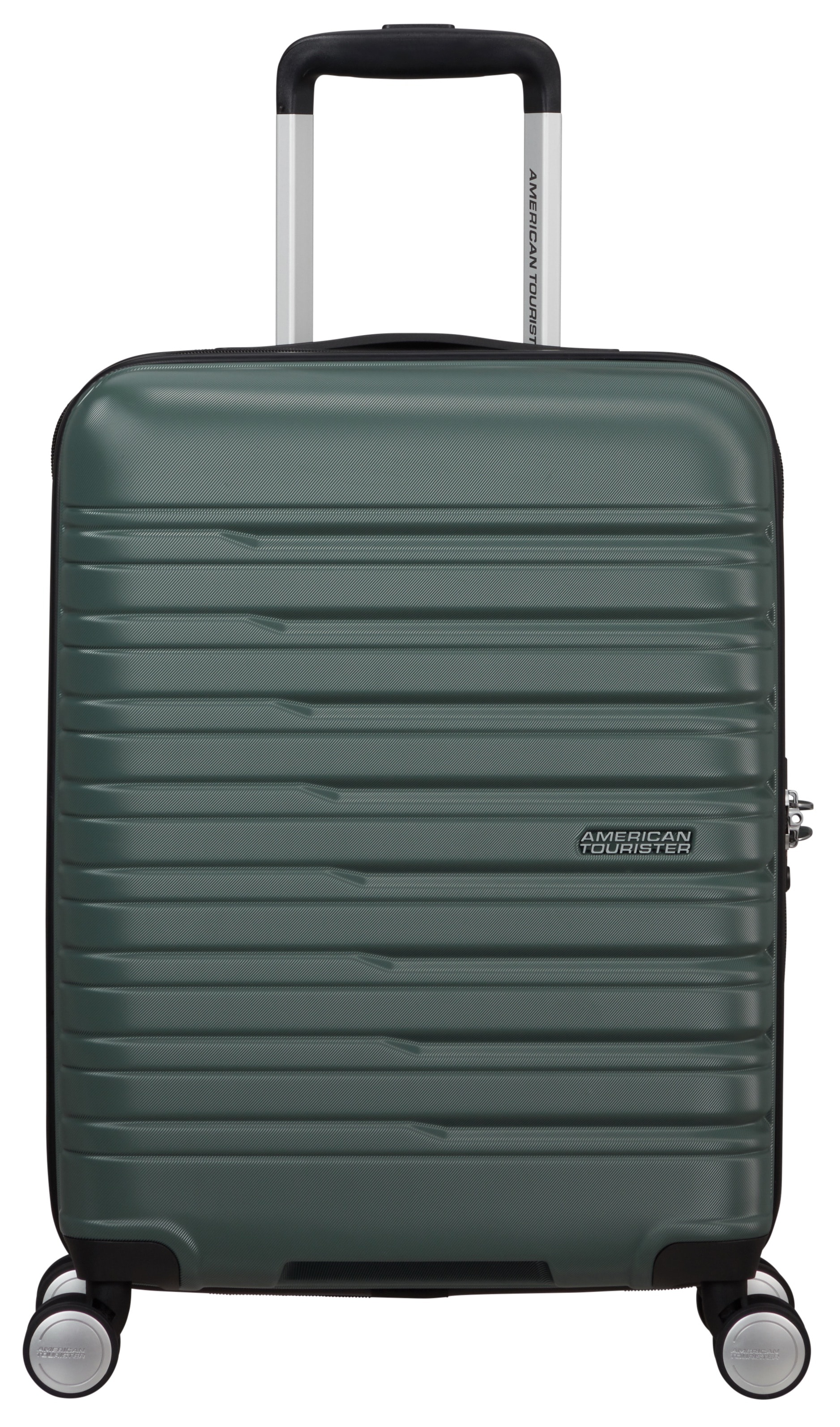 American Tourister® Hartschalen-Trolley »FLASHLINE 55«, 4 St. Rollen, Handgepäck-Koffer Reisegepäck Koffer TSA-Zahlenschloss