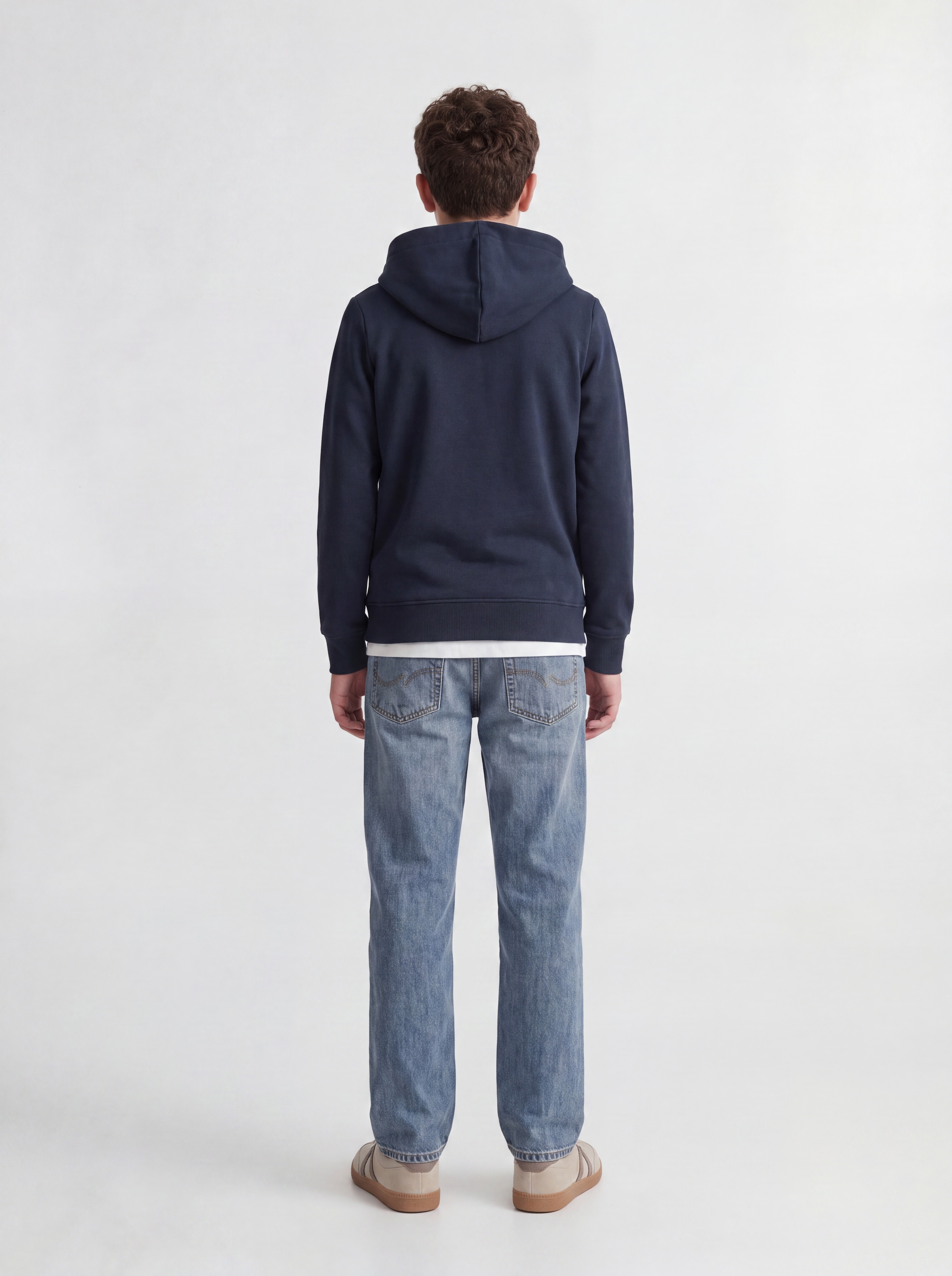 Jack & Jones Junior Kapuzensweatshirt »JJBUSTER SWEAT HOOD BTS SN JNR«, Baumwollmischung, regular fit
