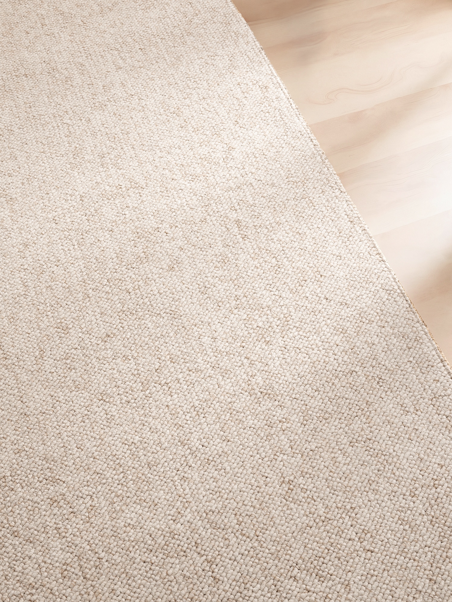 ELLE DECORATION Teppich »Rocco« rechteckig 10 mm Höhe Läufer, waschbar, Wohnzimmer, Esszimmer, Woll-Optik