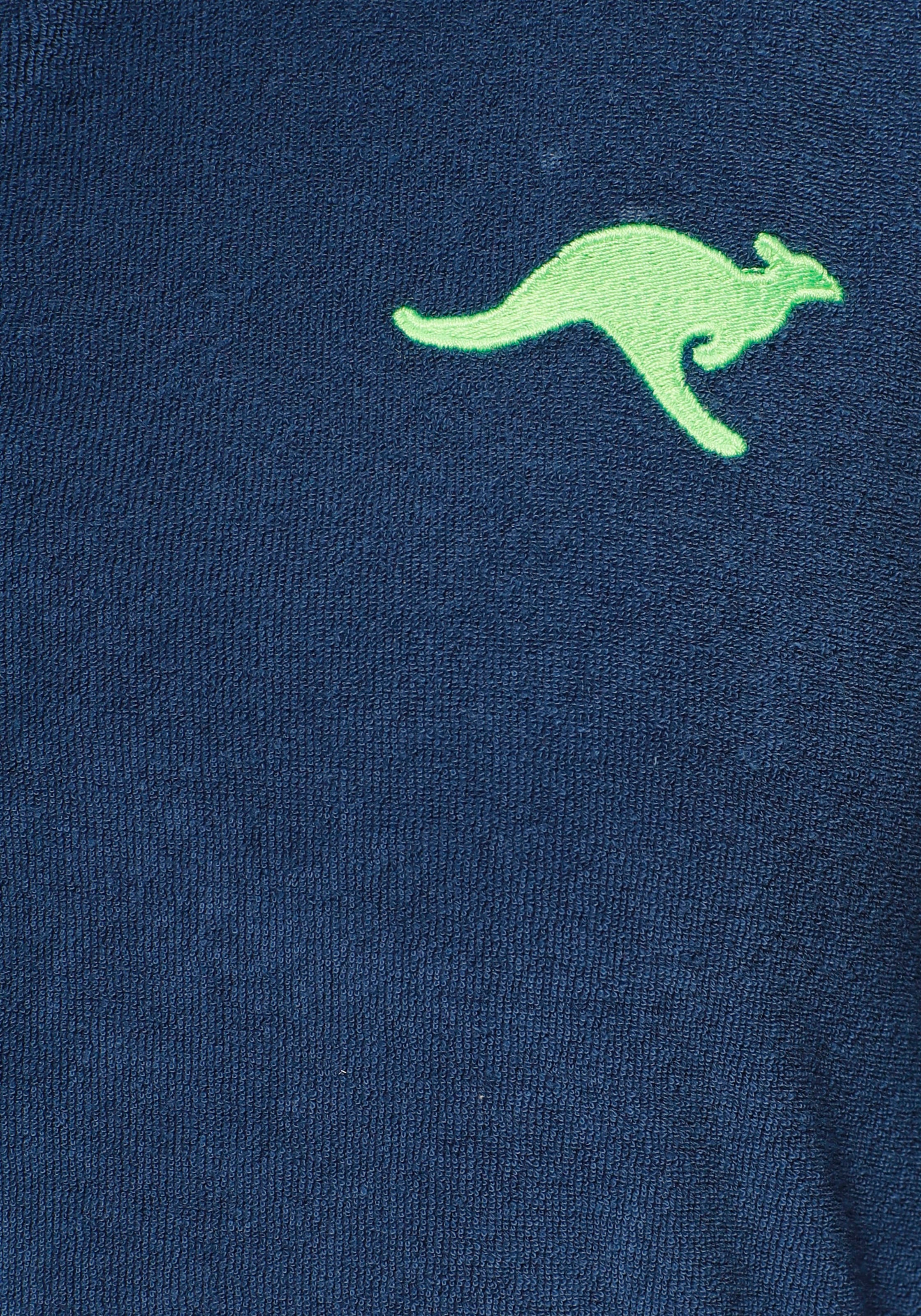 KangaROOS Damenbademantel »Kira, ideal für Sauna & Spa, Hotelbademantel, Morgenmantel«, (1 St.), mit Bindekordel, kurz, Bademäntel für Damen, XS-3XL