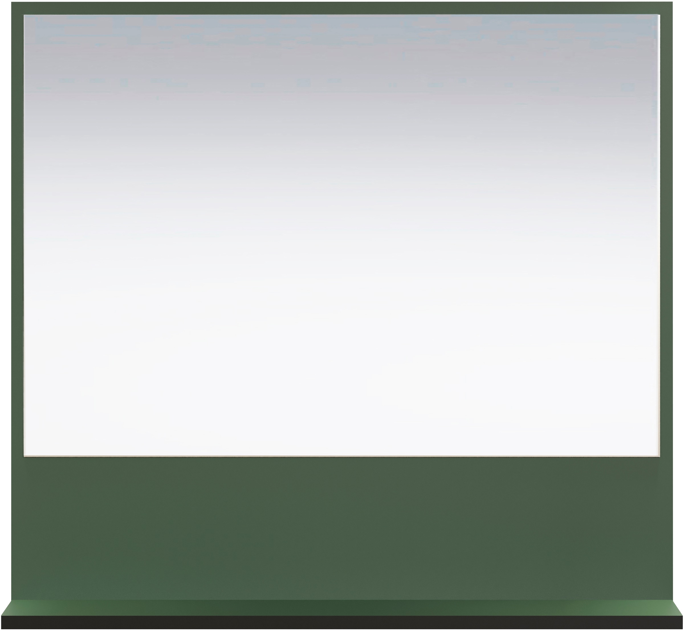 welltime Badspiegel »Amrum«, (1 St.), Eleganter Badezimmerspiegel mit Ablage - Maße (B/T/H) 60-80/14/74 cm