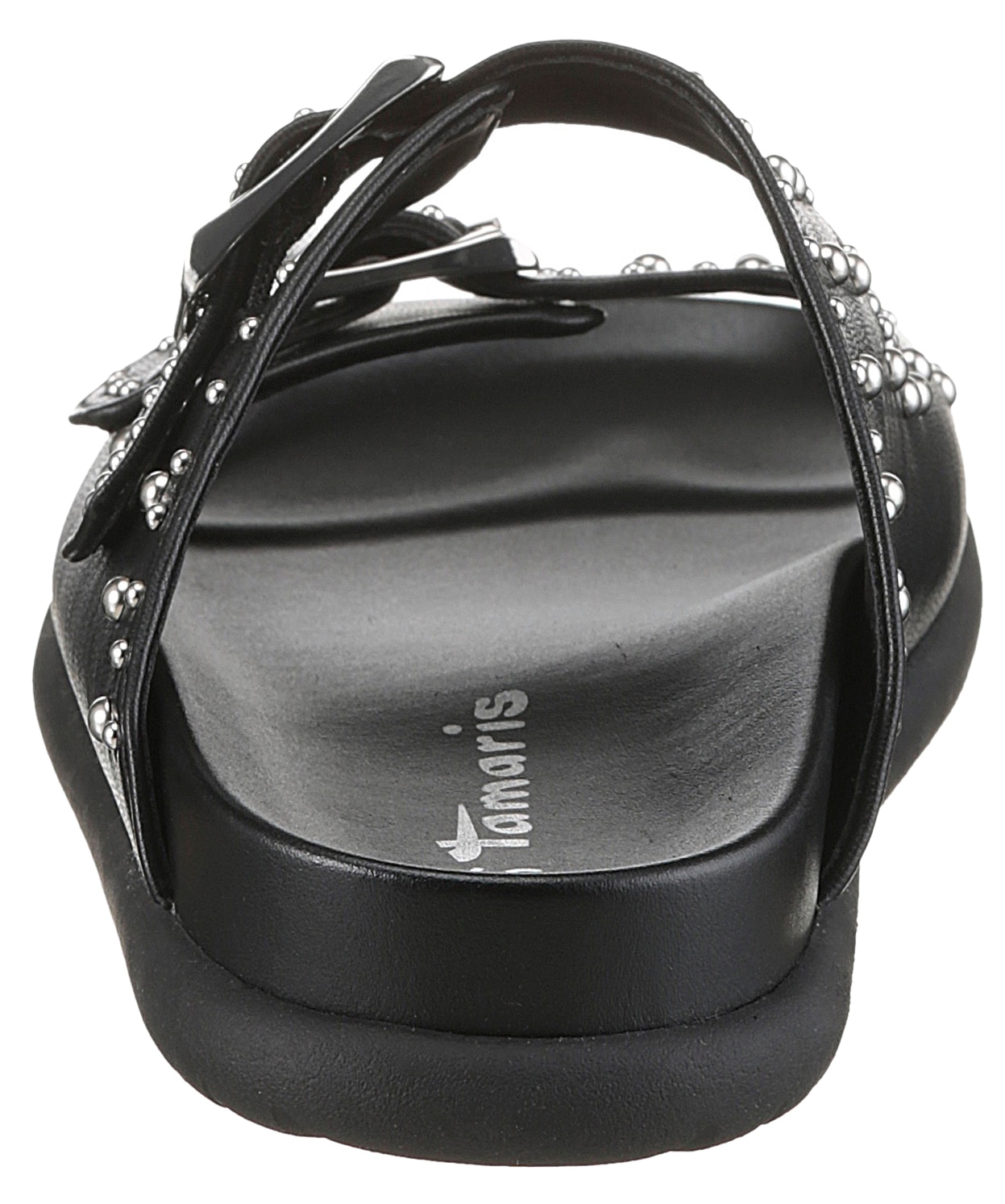 Tamaris Pantolette  , Plateau, Sommerschuh mit auffälligen Nieten besetzt