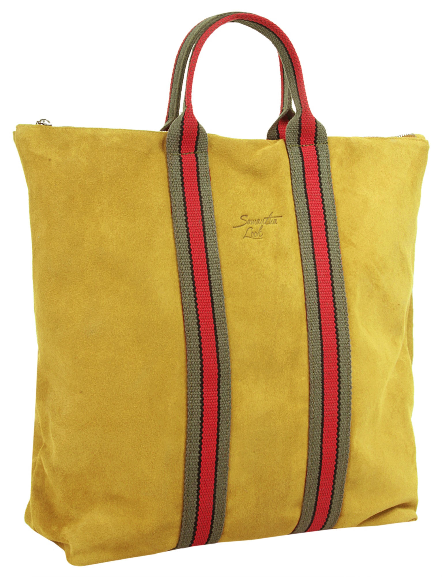 Samantha Look Cityrucksack, echt Leder, Made in Italy