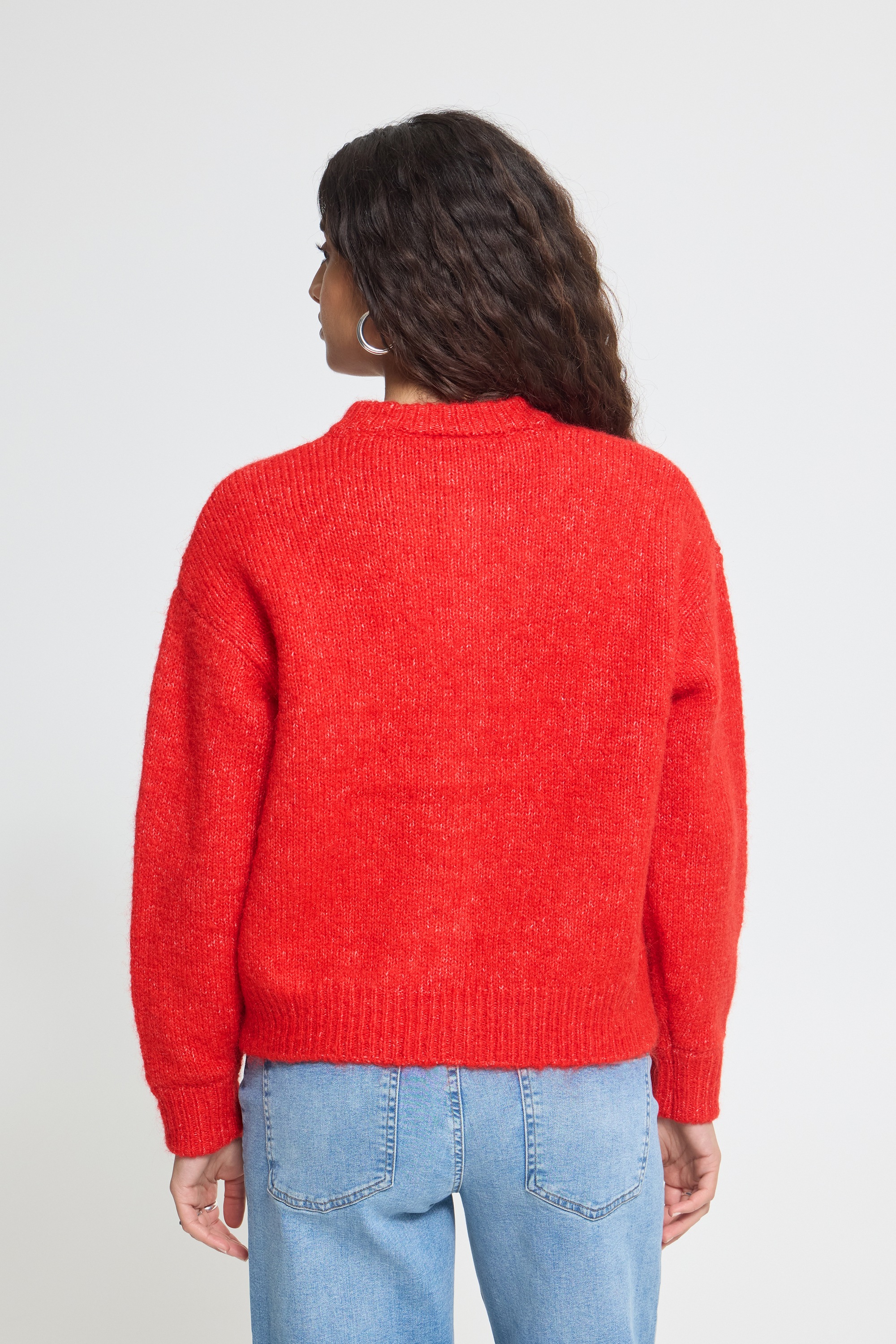 Ichi Strickjacke »Damen Langarm IHBELABLUE«
