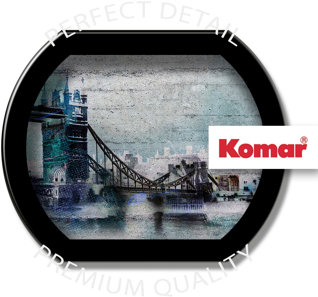 Komar Fototapete »London - Größe 368 x 127 cm« bedruckt glatt Wohnzimmer, Schlafzimmer