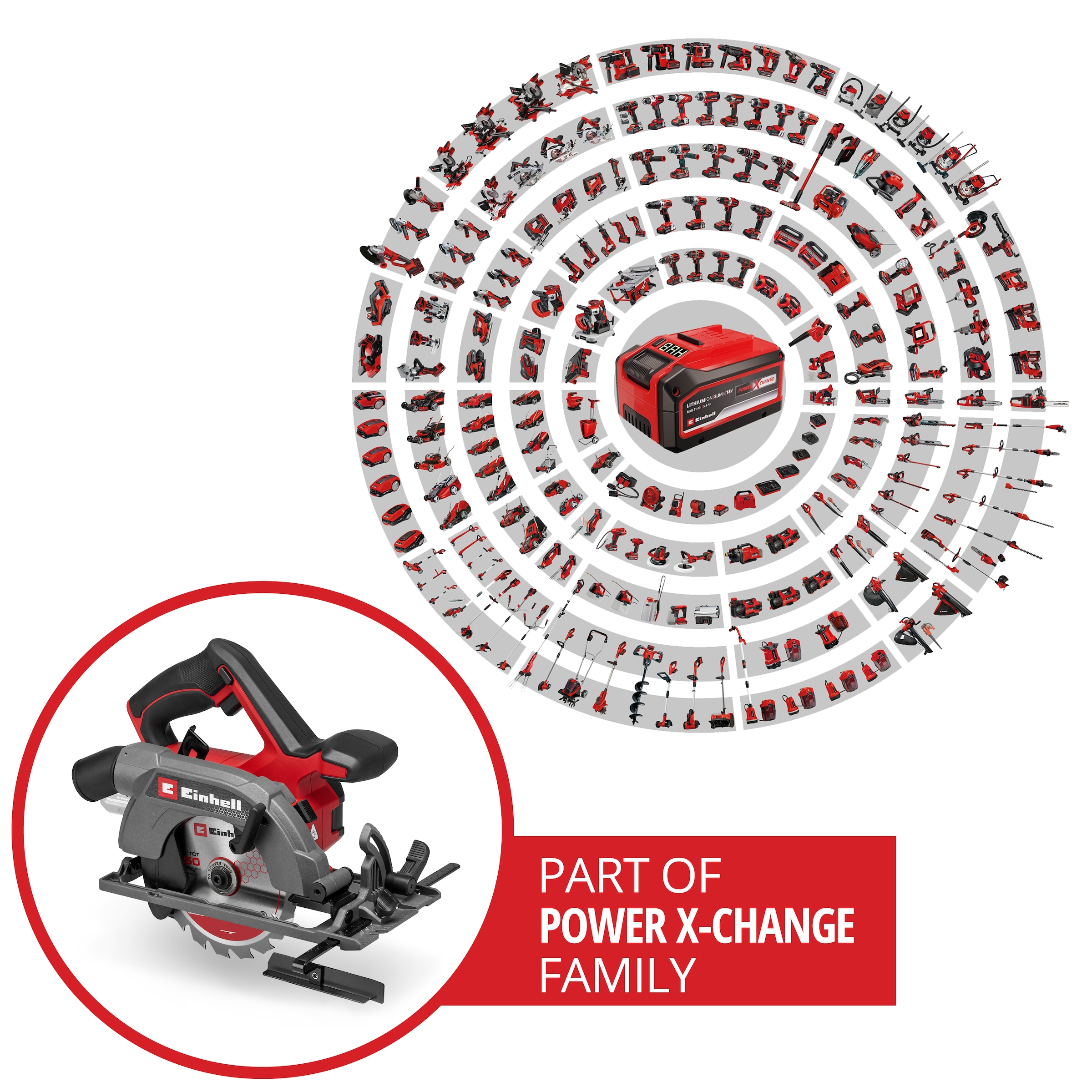 Einhell Akku-Handkreissäge »TE-CS 18/150-2 Li - Solo«