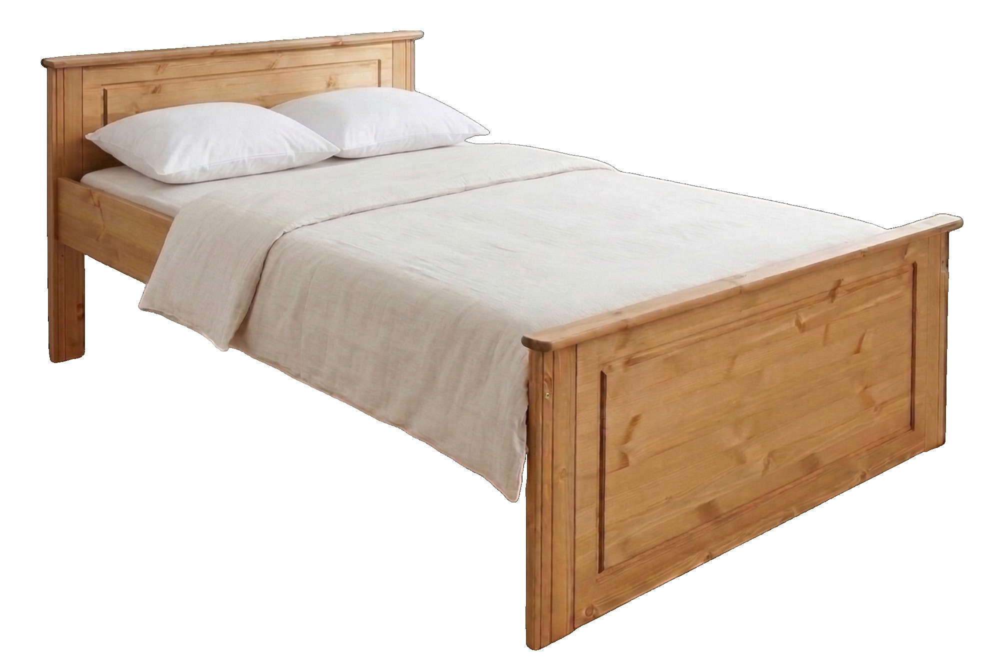 OTTO home Massivholzbett »Hugo, FSC® zertifiziert, Landhausstil, zeitlos und edel« auch als Super Sparset inklusive Schubkästen,  Stauraumbett, extra belastbar, Made in EU, viele Breiten
