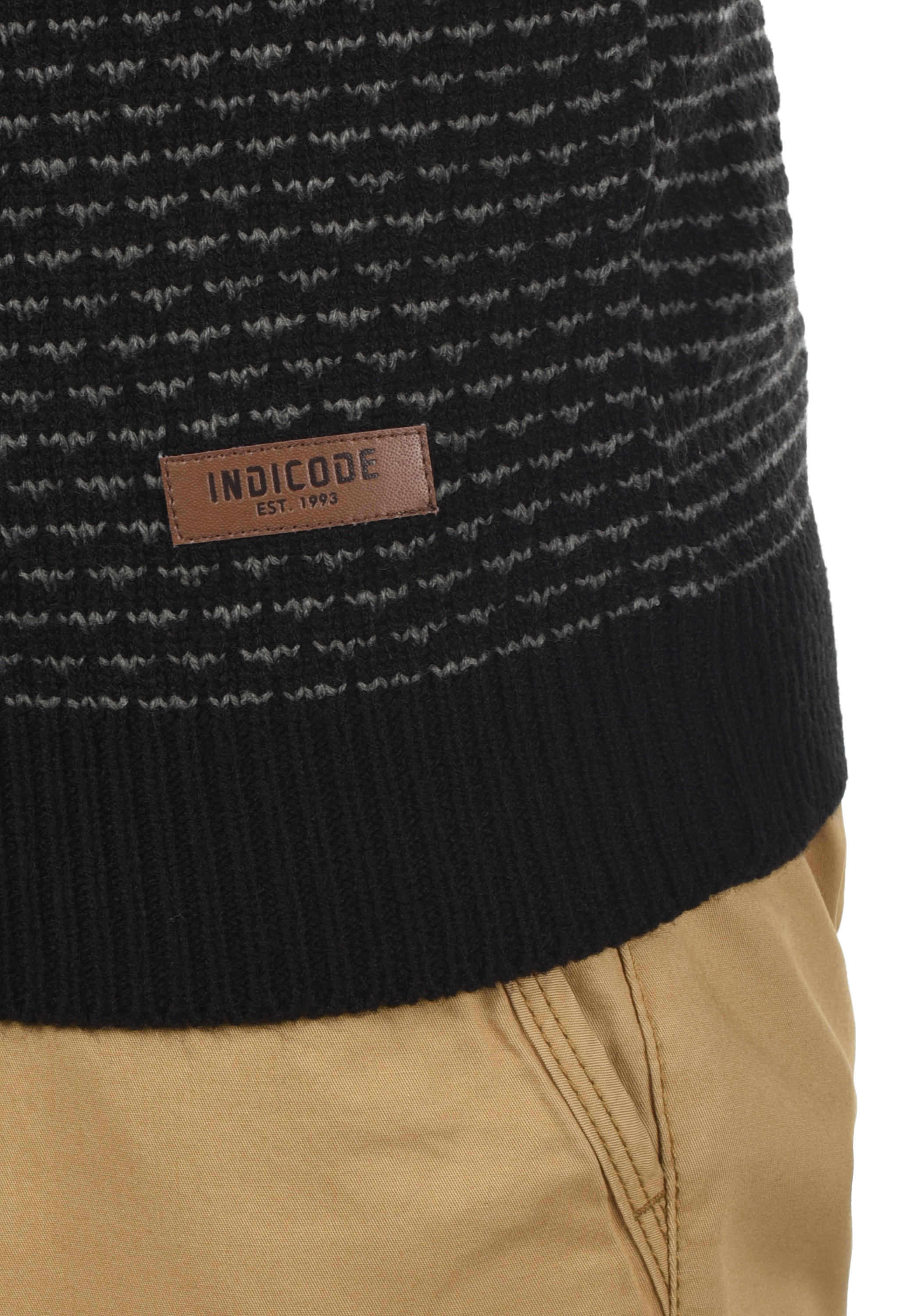 Indicode Strickfleece-Pullover »Strickpullover IDCopent«