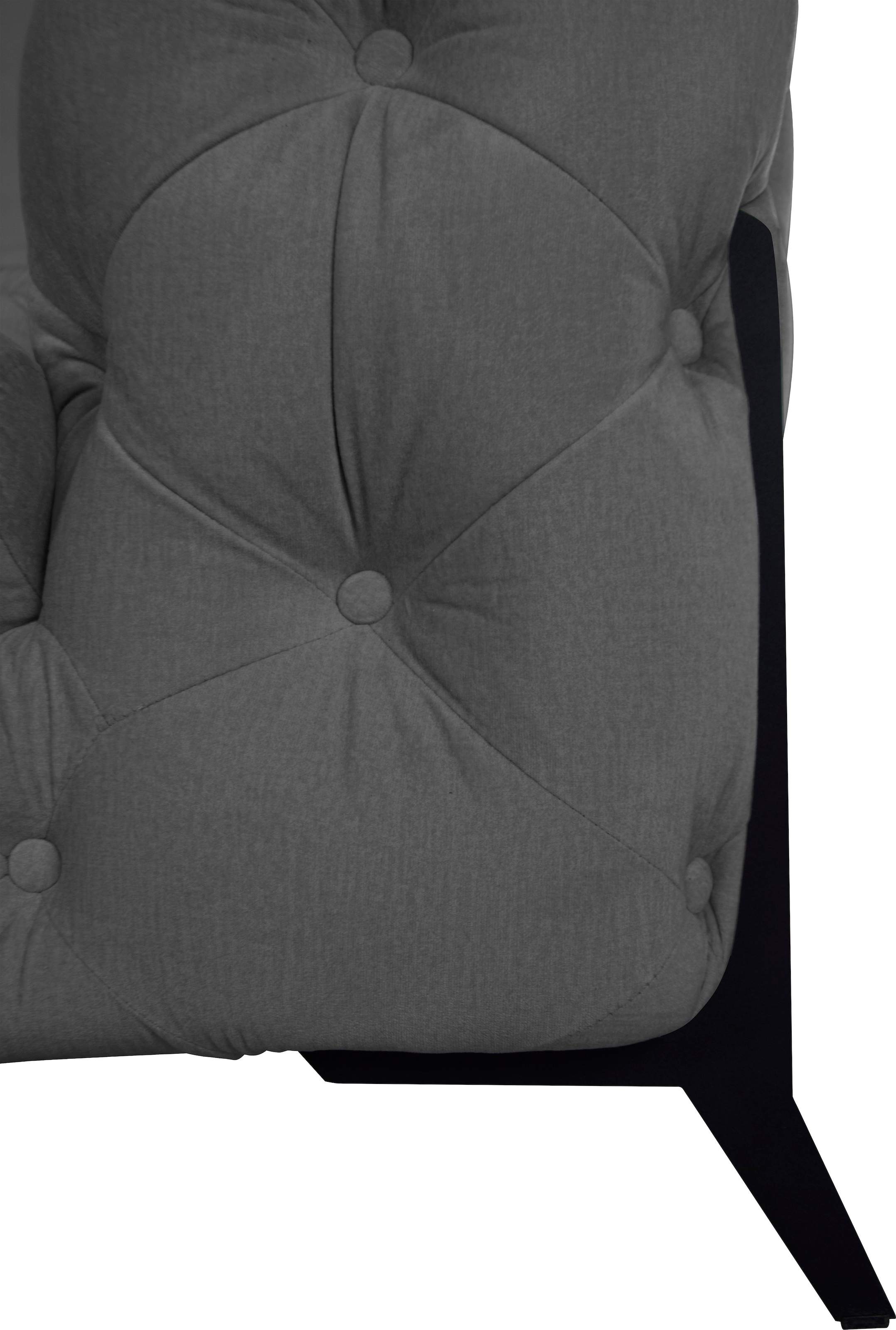 Leonique Chesterfield-Sessel »Amaury Sessel«, aufwändige Knopfheftung, moderne Chesterfield Optik, Fußfarbe wählbar