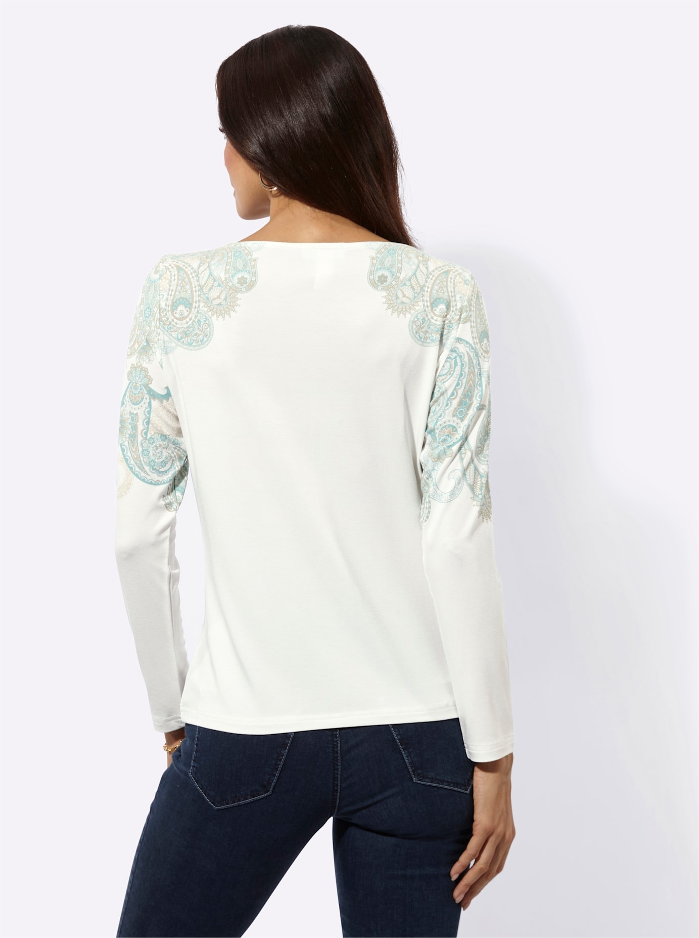 creation L Langarmshirt »Druck-Shirt« 1