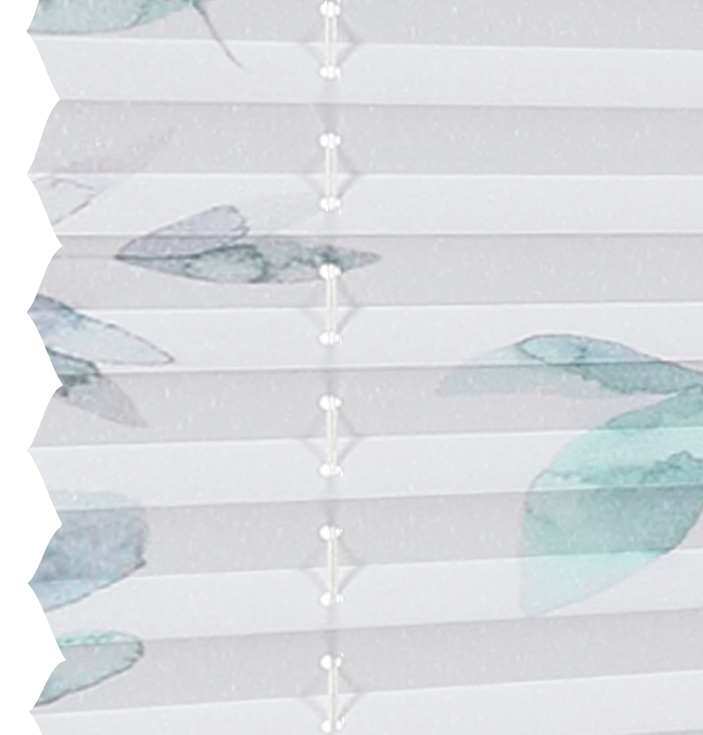 GARDINIA Plissee »Concept zum Klemmen Flowers and Plants Zweig« blickdicht ohne Bohren verspannt in der Breite kürzbar