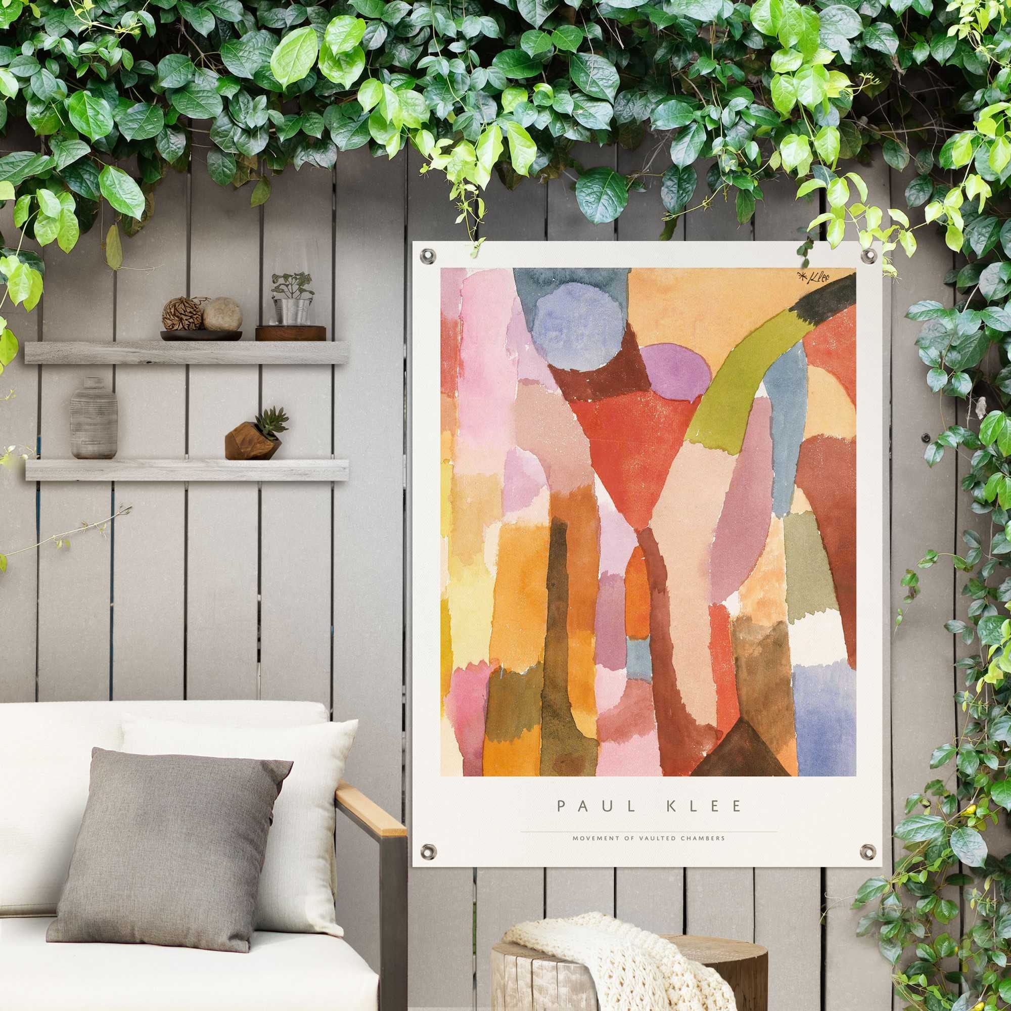 Reinders! Poster »Paul Klee I«, Outdoor für Garten oder Balkon