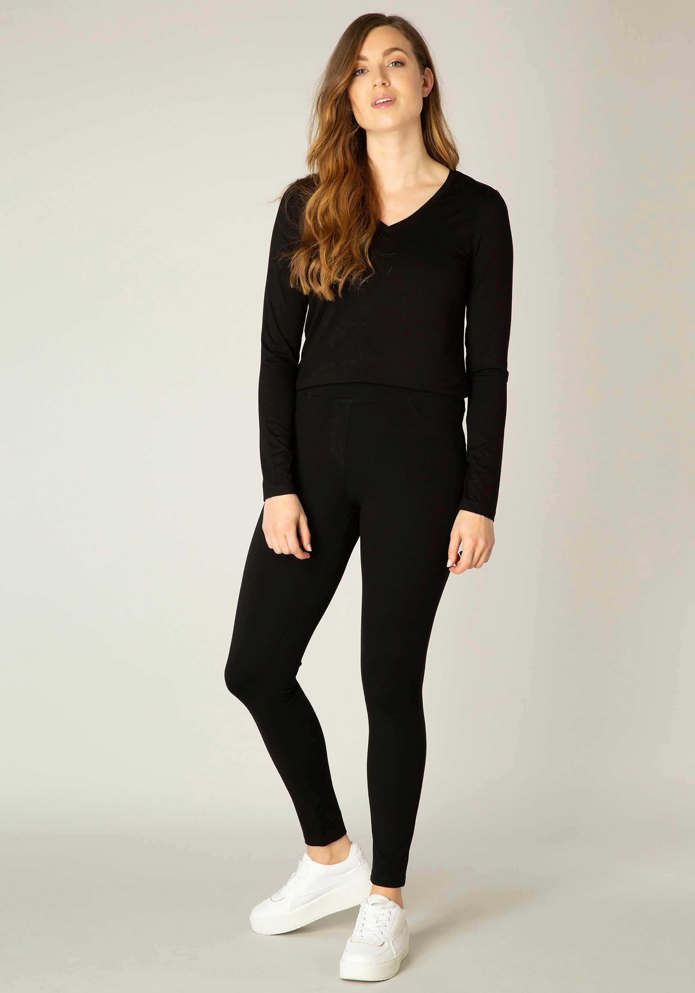♕ bei Level Material Bequemes Base Skinny-Fit-Optik in Jeggings »Ornika«,