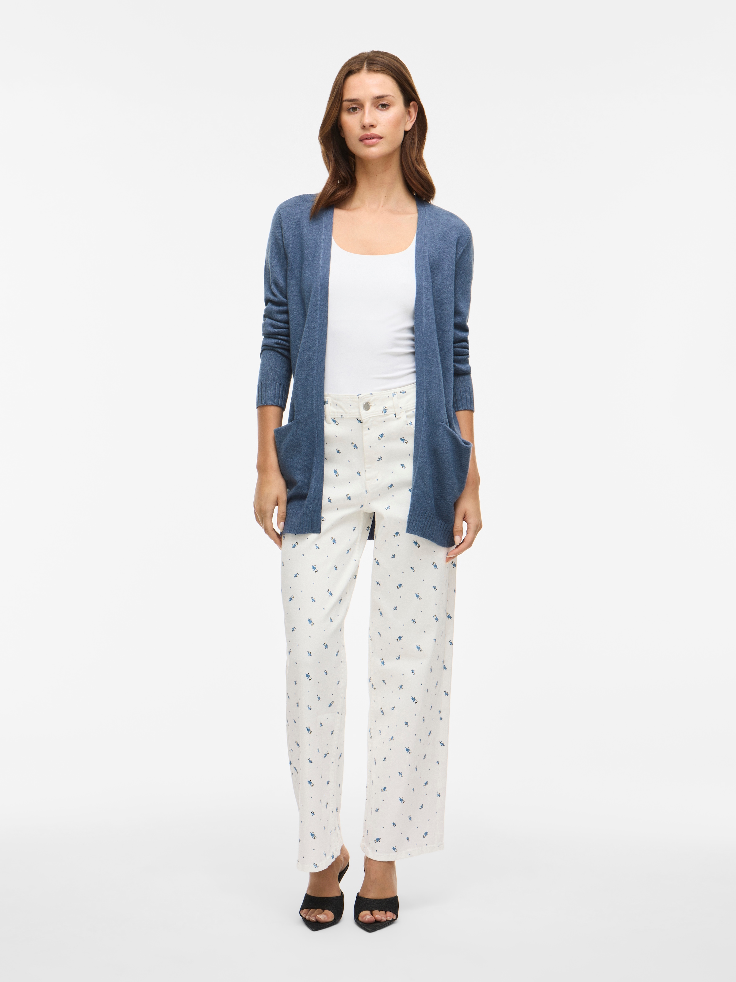 Vila Strickjacke »VIRIL OPEN L/S KNIT CARDIGAN - NOOS«