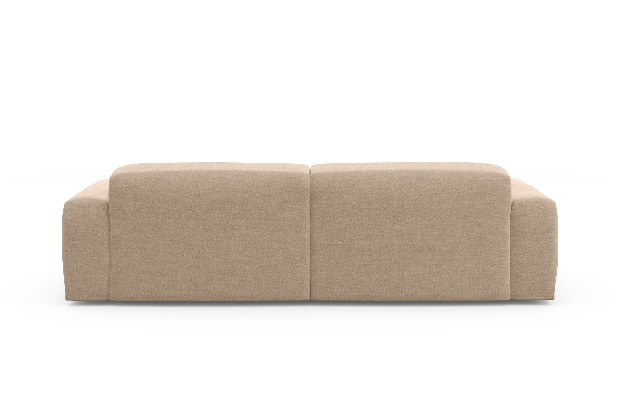TRENDMANUFAKTUR Big-Sofa »Braga, mit hochwertigem Kaltschaum, Megasofa, in Cord erhältlich«, modernes Big-Sofa, Couch mit hohem Sitzkomfort, 254/72/107 cm (B/H/T)